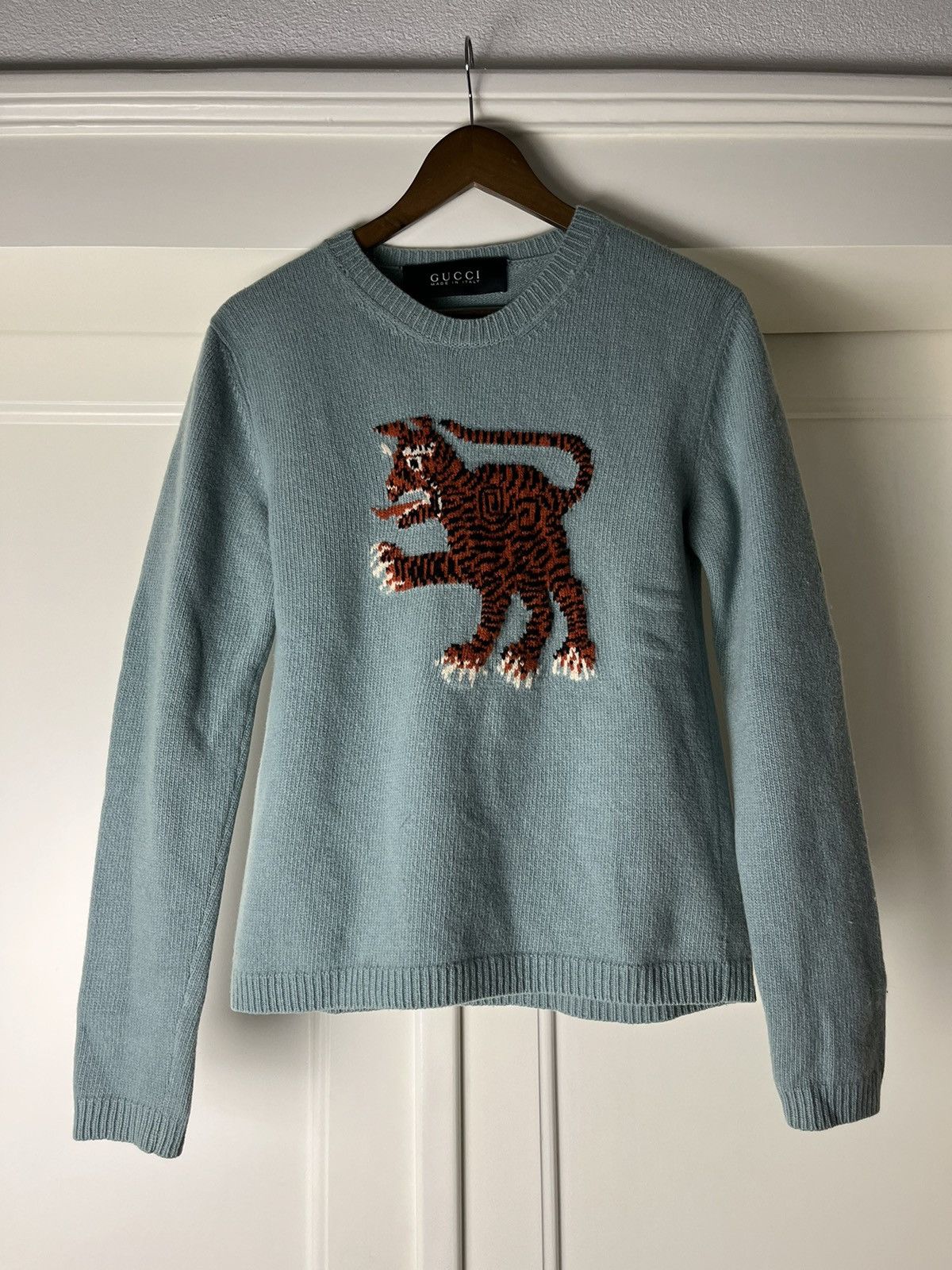Gucci Sample Gucci by Alessandro Michele Embroidery Knit Size US S / EU 44-46 / 1 - 1 Thumbnail