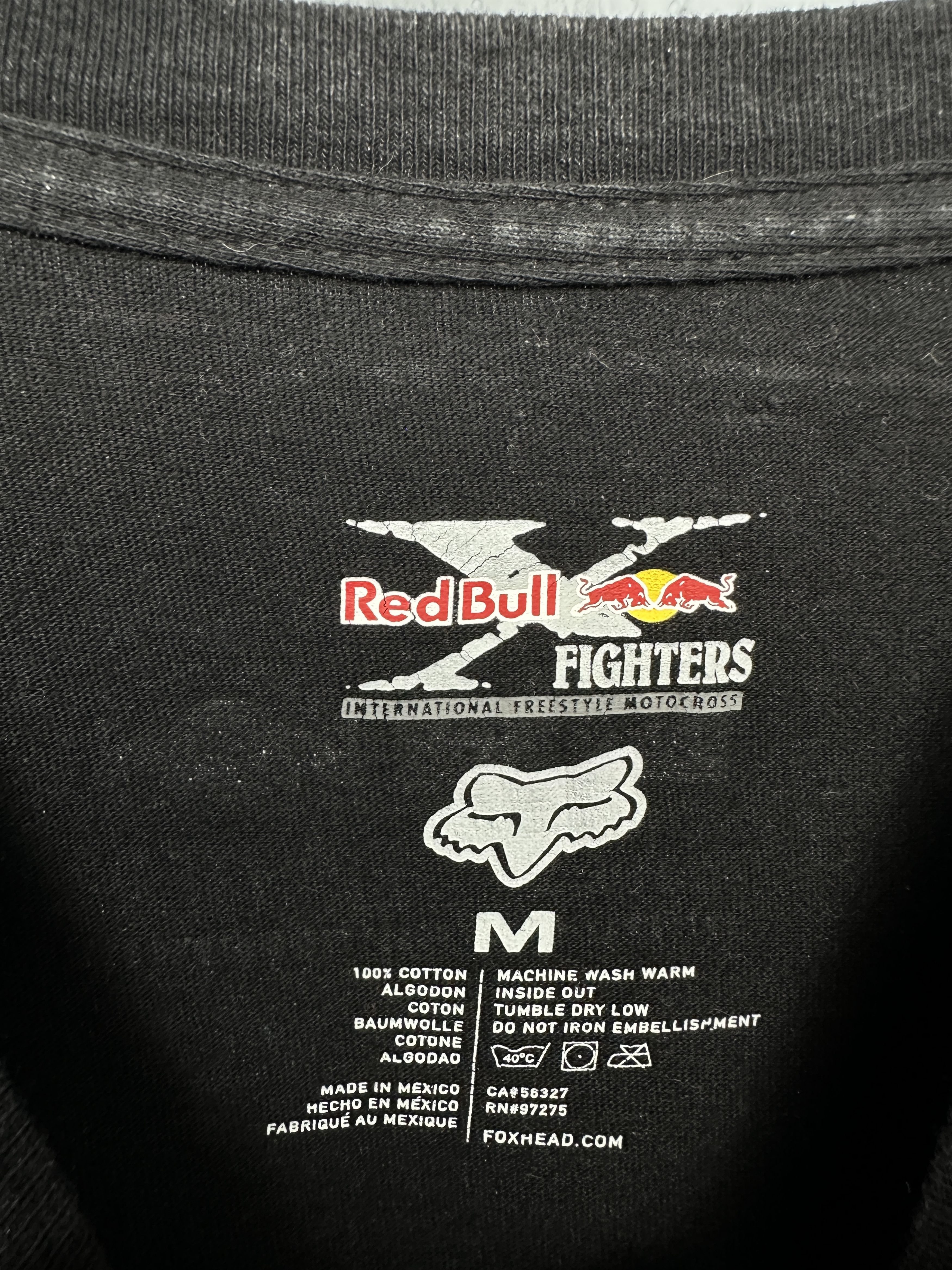 Red Bull Red Bull Fighters Freestyle Motocross Mens T-Shirt Size US M / EU 48-50 / 2 - 3 Thumbnail