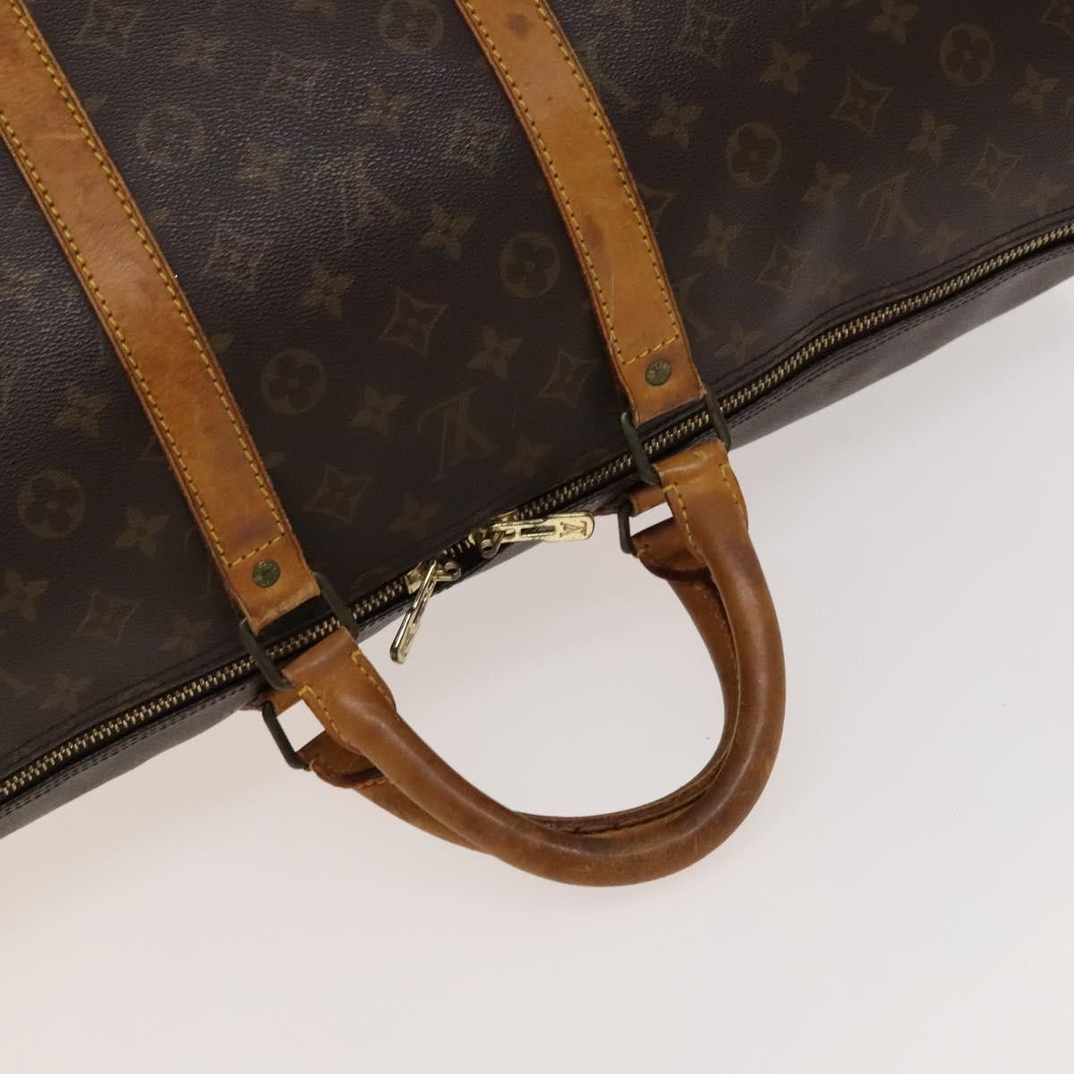 Louis Vuitton LOUIS VUITTON Monogram Keepall 55 Boston Bag M41424 Size ONE SIZE - 7 Thumbnail