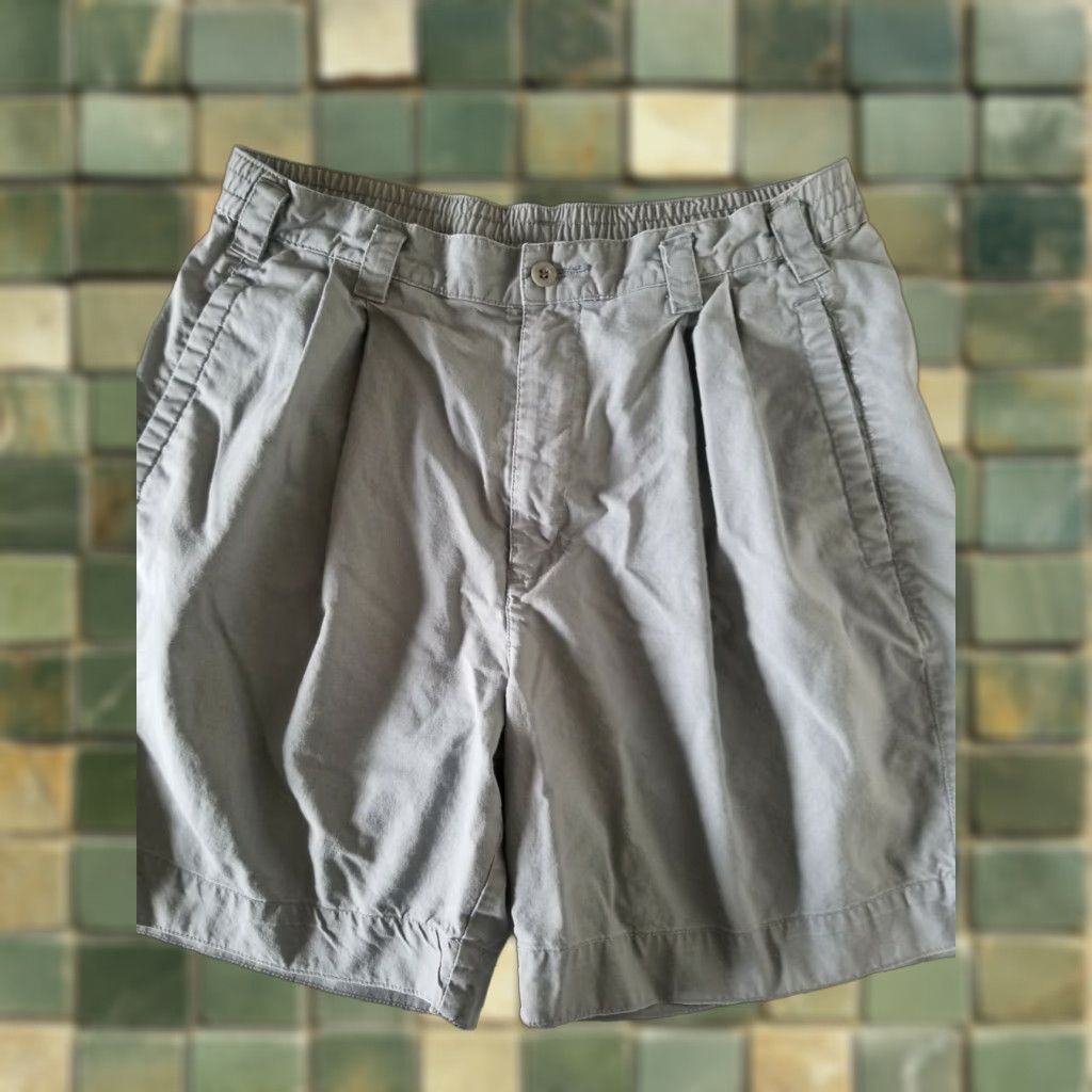 Dockers DOCKERS Shorts Grey Pleaded 100% Cotton Size 33 Men Regular Gray Shorts 33 Dockers Size US 33 - 1 Thumbnail