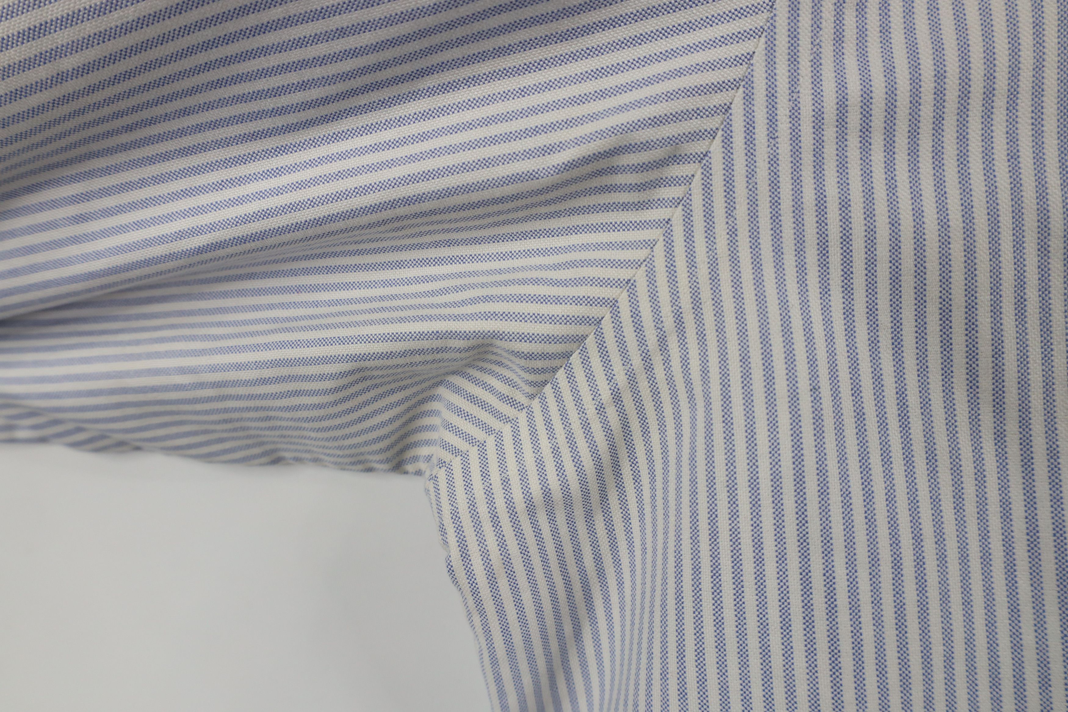 L.L. Bean × Vintage Vintage 90s LL Bean Oxford Pinstriped Button Down Shirt Size US L / EU 52-54 / 3 - 7 Thumbnail