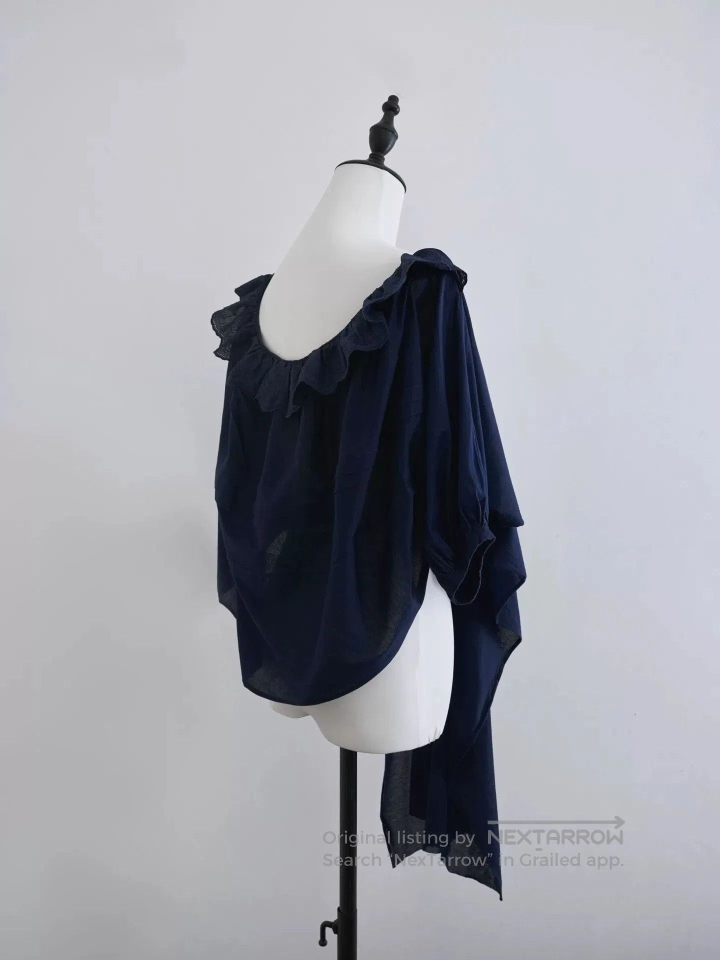 Comme des Garcons navy tie. Size M / US 6-8 / IT 42-44 - 6 Thumbnail
