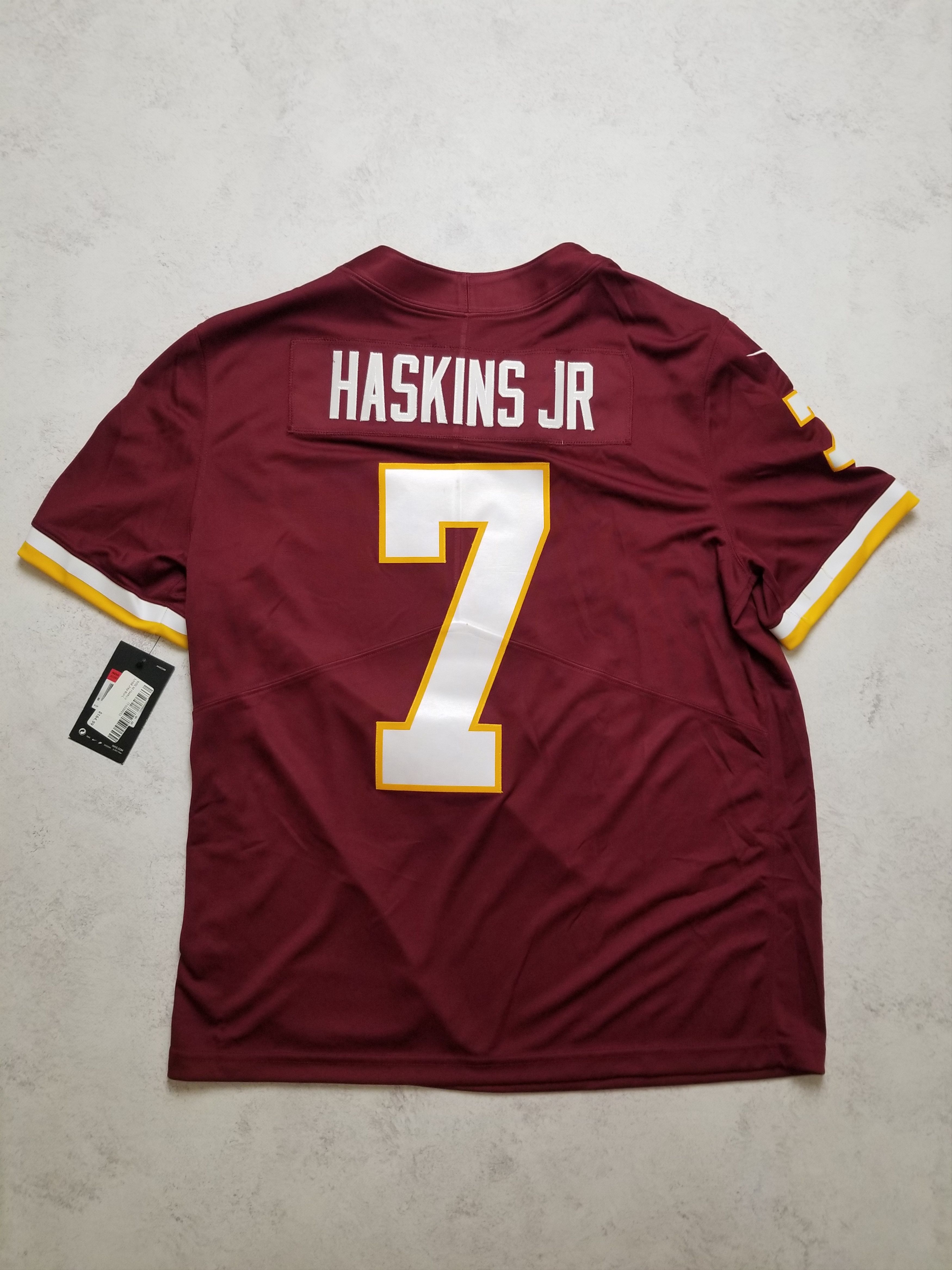 Nike Dwayne Haskins #7 Washington Redskins Limited Sewn Jersey Size US L / EU 52-54 / 3 - 2 Thumbnail