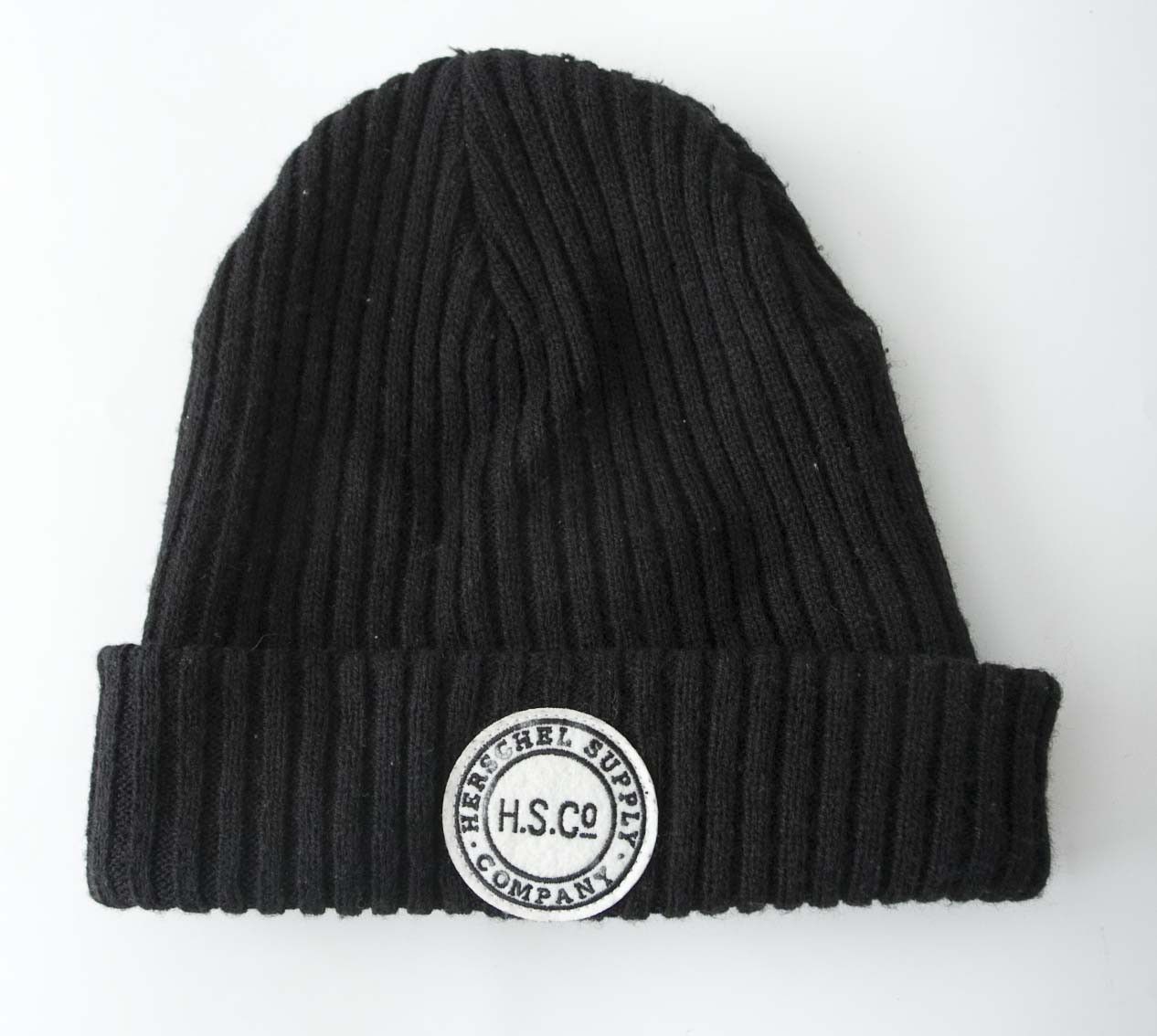 Herschel Supply Co. Herschel Supply Beanie Hat Logo Black Size ONE SIZE - 1 Thumbnail