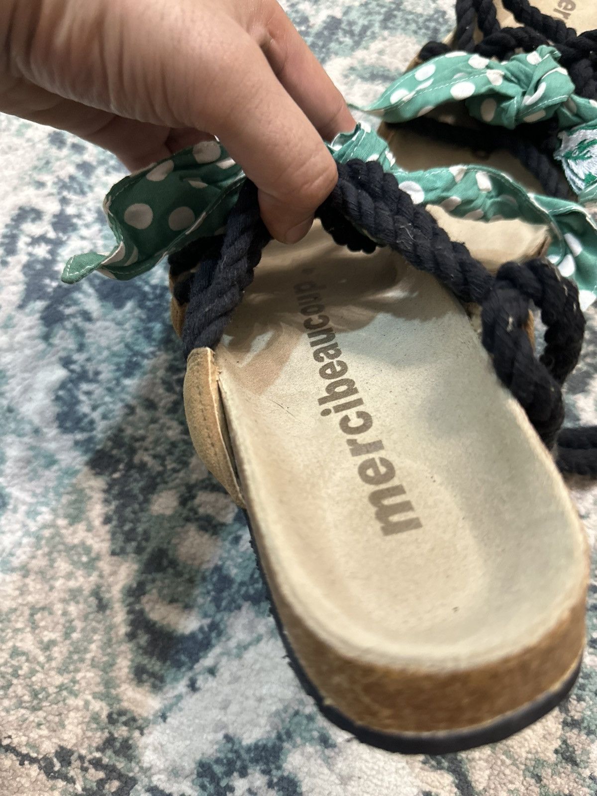 Issey Miyake × mercibeaucoup Mercibeaucoup by Issey Miyake Sandal Size US 5 / EU 37 - 6 Thumbnail
