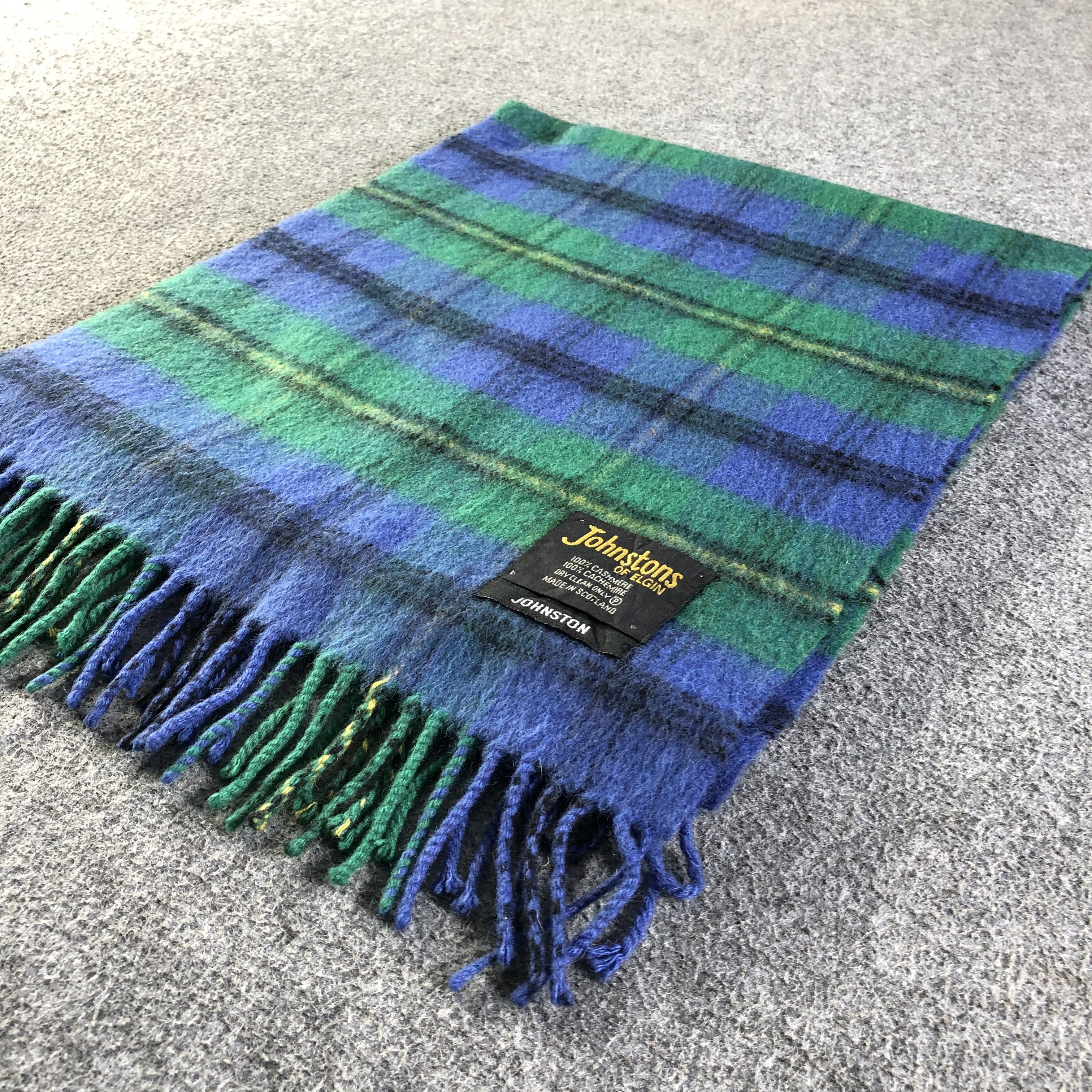Johnstons Of Elgin Johnstons Of Elgin Cashmere Scarf / Muffler / Neckwear P599 Size ONE SIZE - 4 Thumbnail