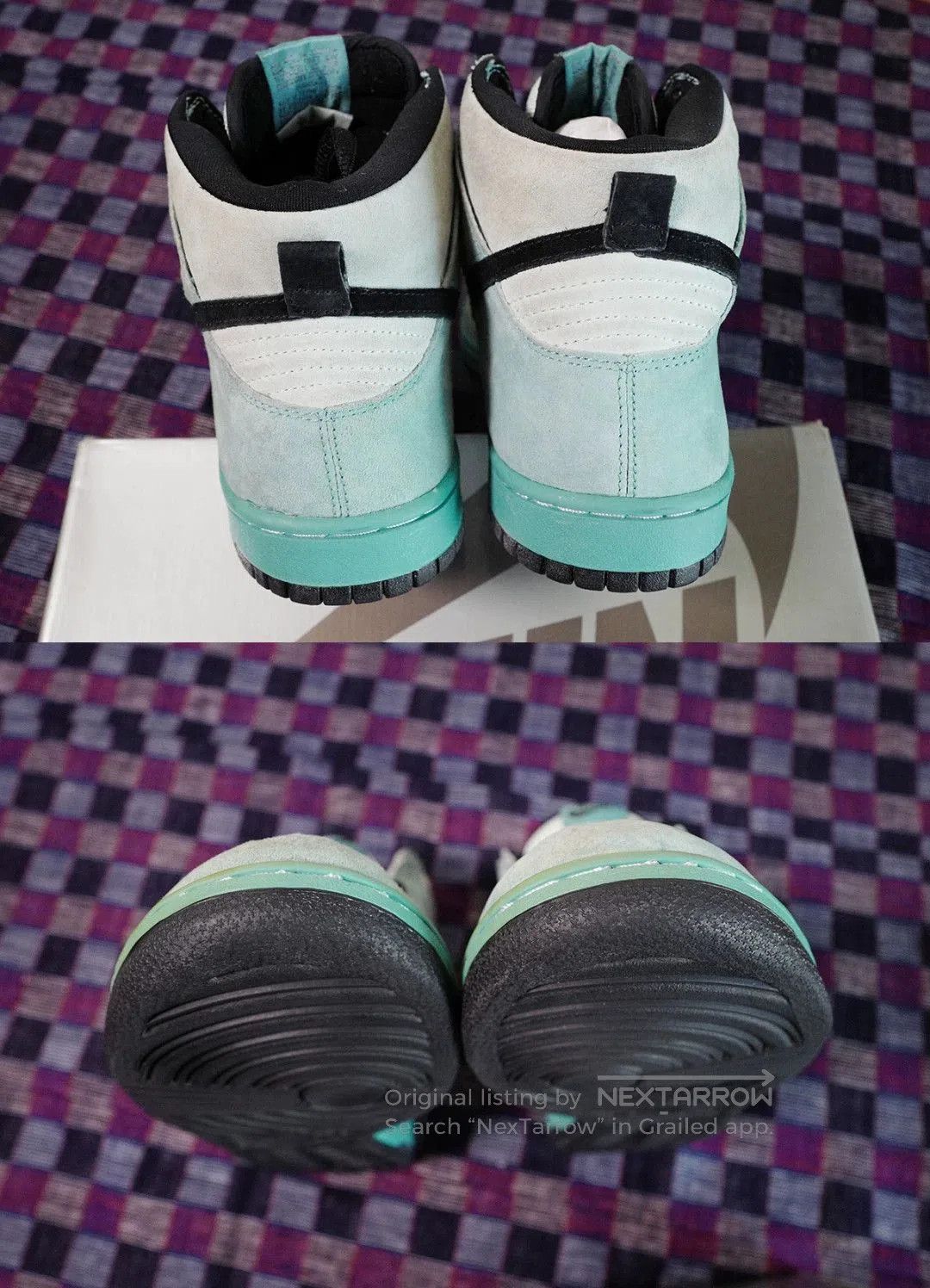 Nike SB Nike SB Dunk High Sea Crystal. Size US 10.5 / EU 43-44 - 5 Thumbnail