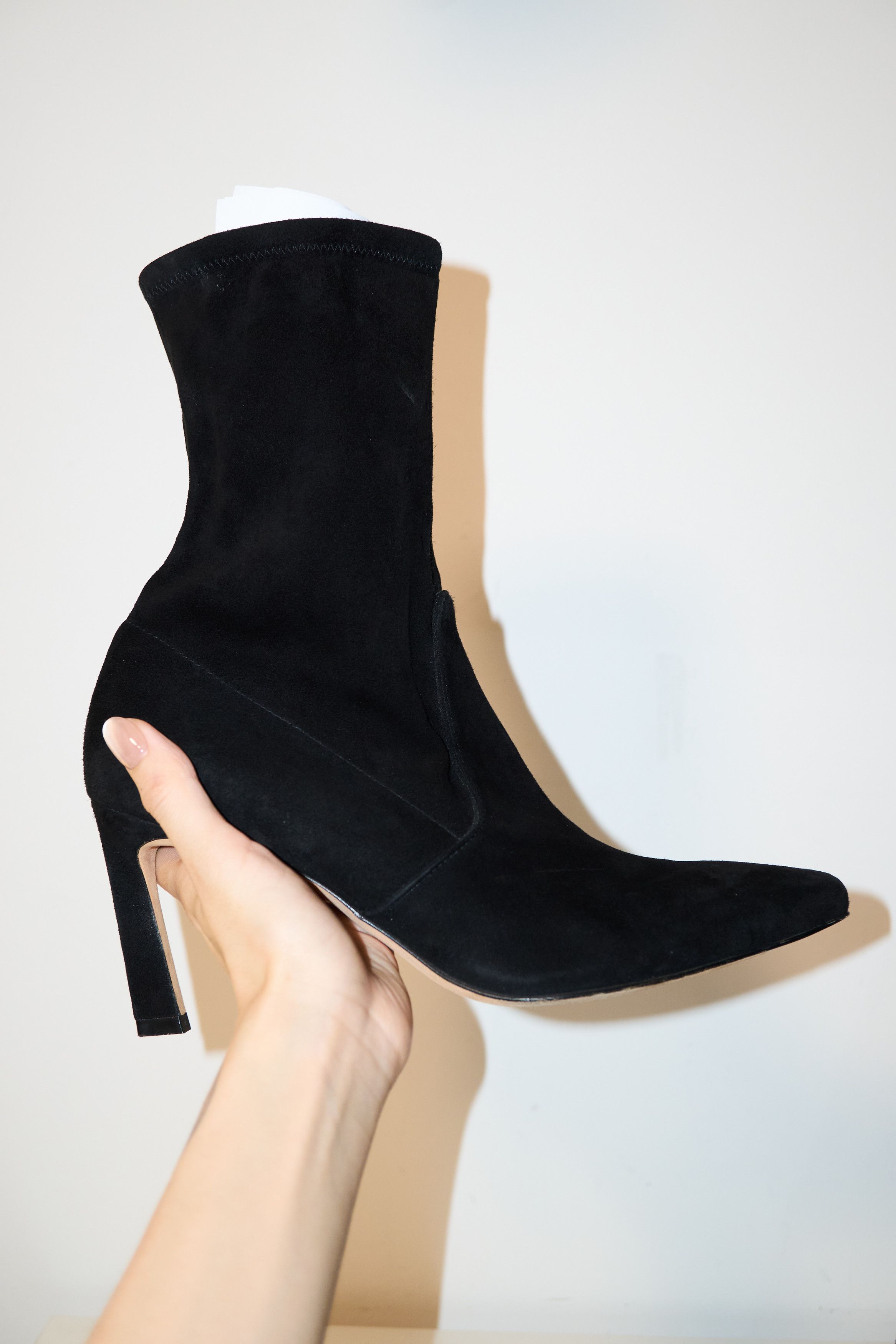 Stuart Weitzman velvet heel boots Size US 8 / IT 38 - 5 Thumbnail