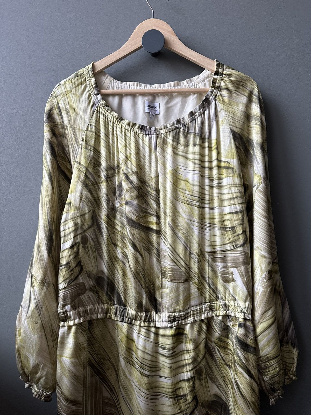 Armani Collezioni Armani Collezioni Silk Dress Size 48 Size XL / US 12-14 / IT 48-50 - 2 Thumbnail