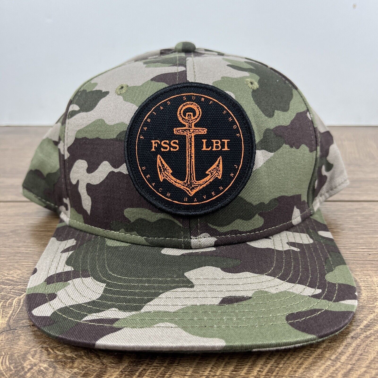 Other Farias Surf Hat Beach Haven NJ Hat Green Hat Adjustable Adul Size ONE SIZE - 4 Thumbnail