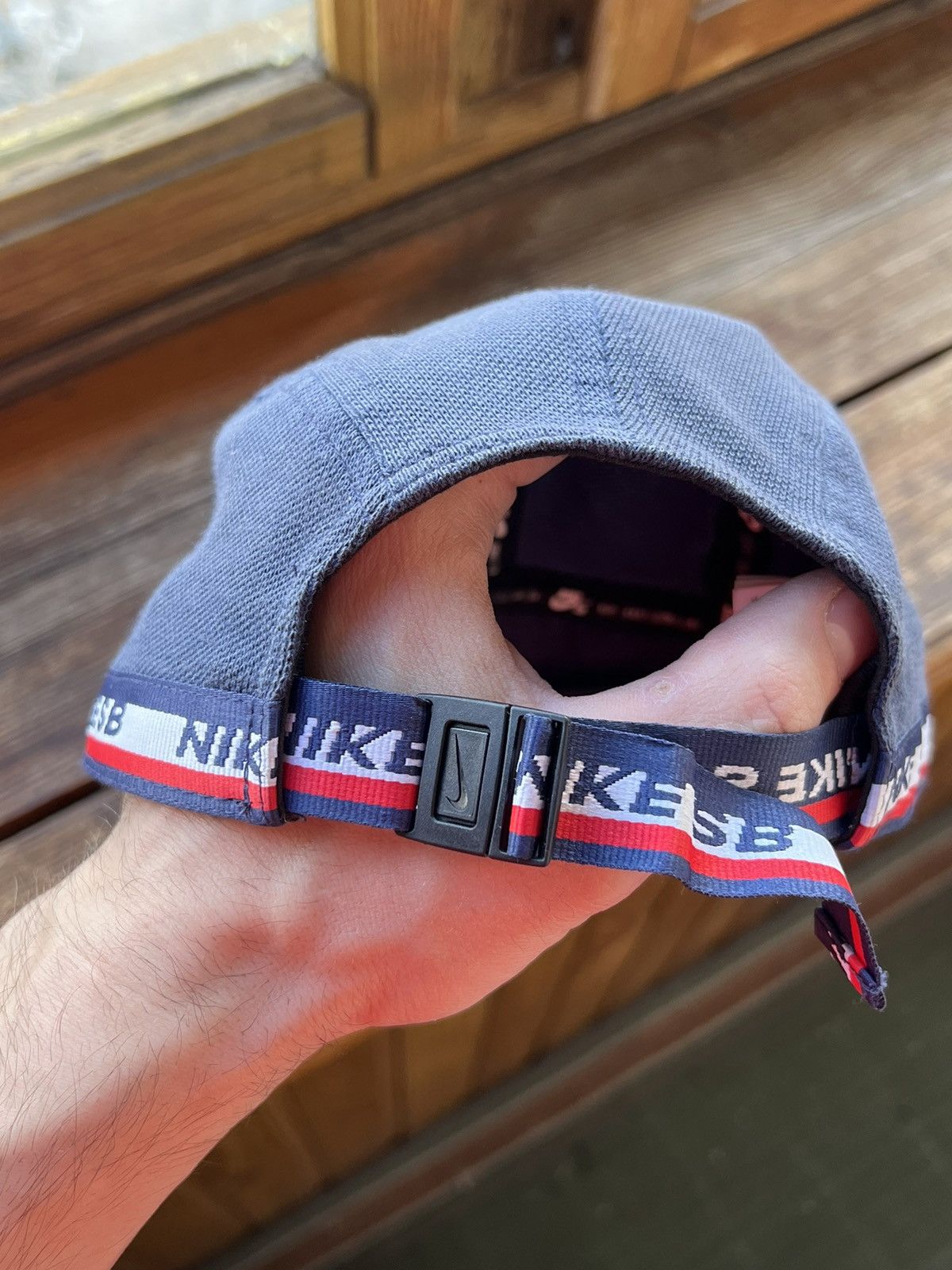 Nike SB Vintage Five panel Hat Nike distressed Y2K Cap Size ONE SIZE - 7 Thumbnail