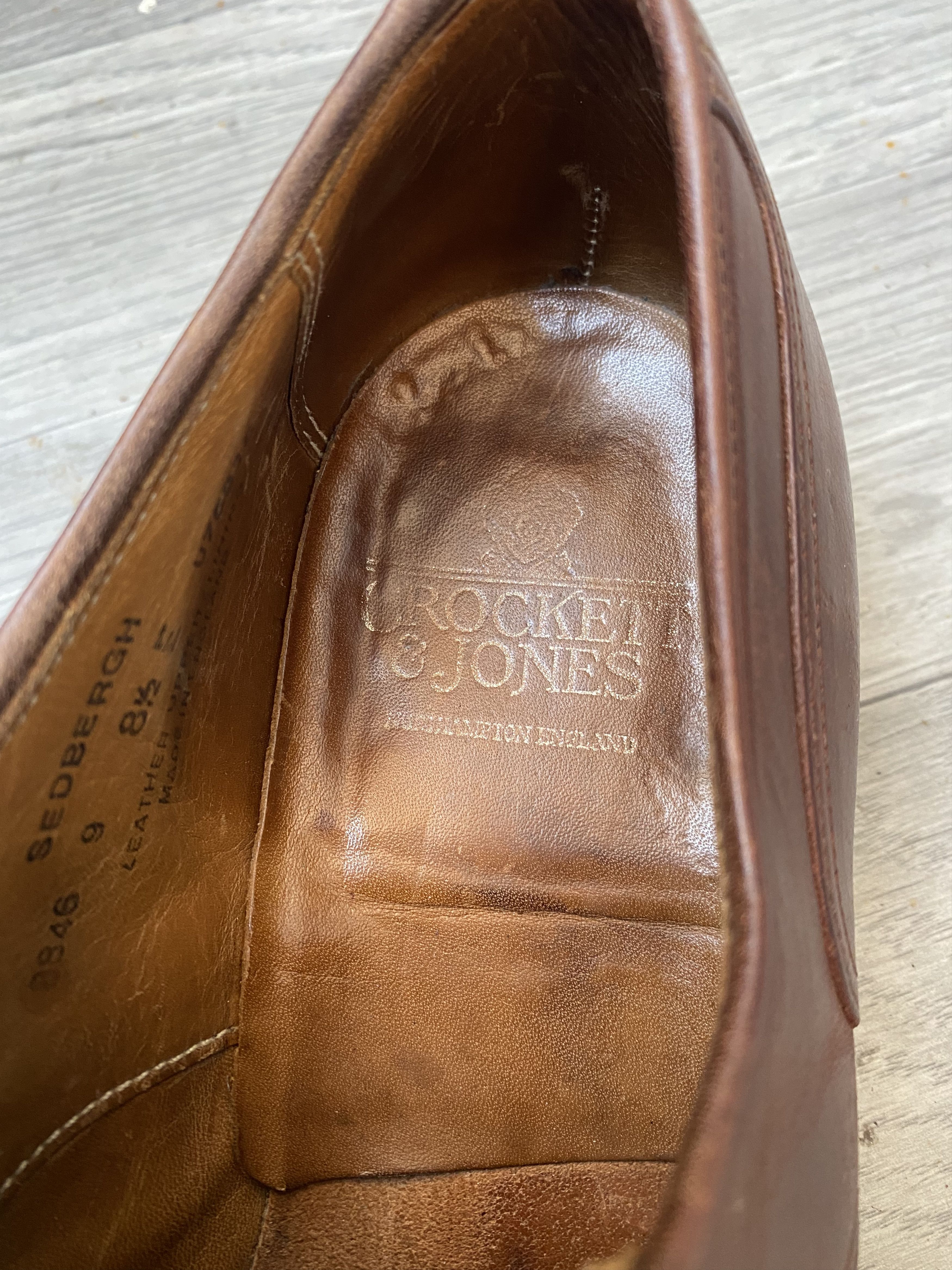 Crockett & Jones Crockett and jones cap toe leather oxford sz uk 8.5 Size US 9.5 / EU 42-43 - 11 Thumbnail