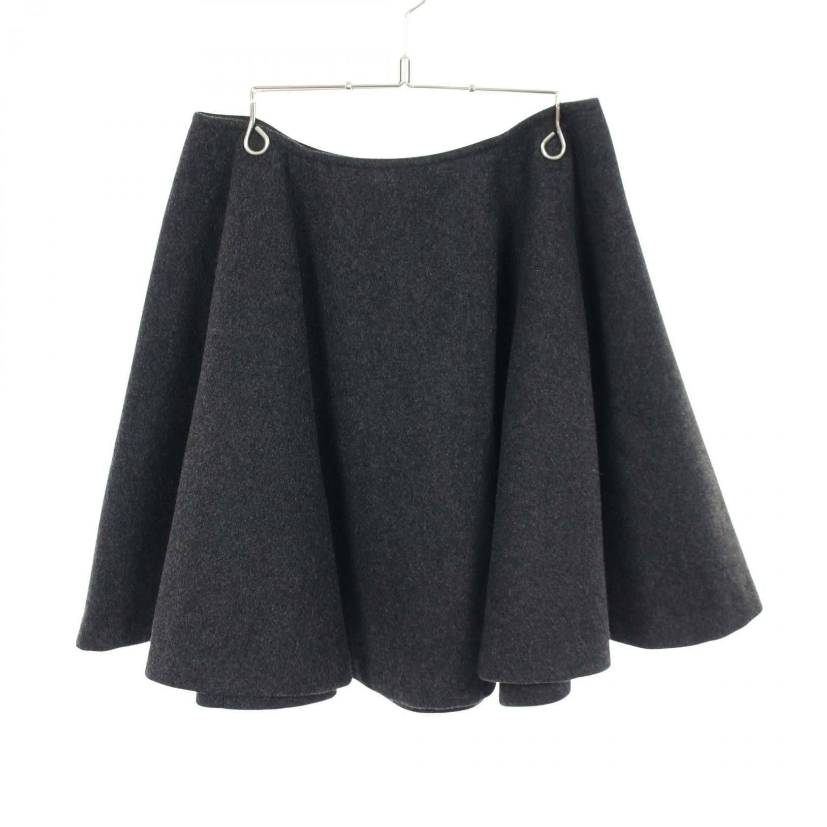 Other Other YOKO CHAN Wool Mini Skirt Textile Skirts YCS-13FW-007 DUTY FREE for USA Size ONE SIZE - 1 Thumbnail
