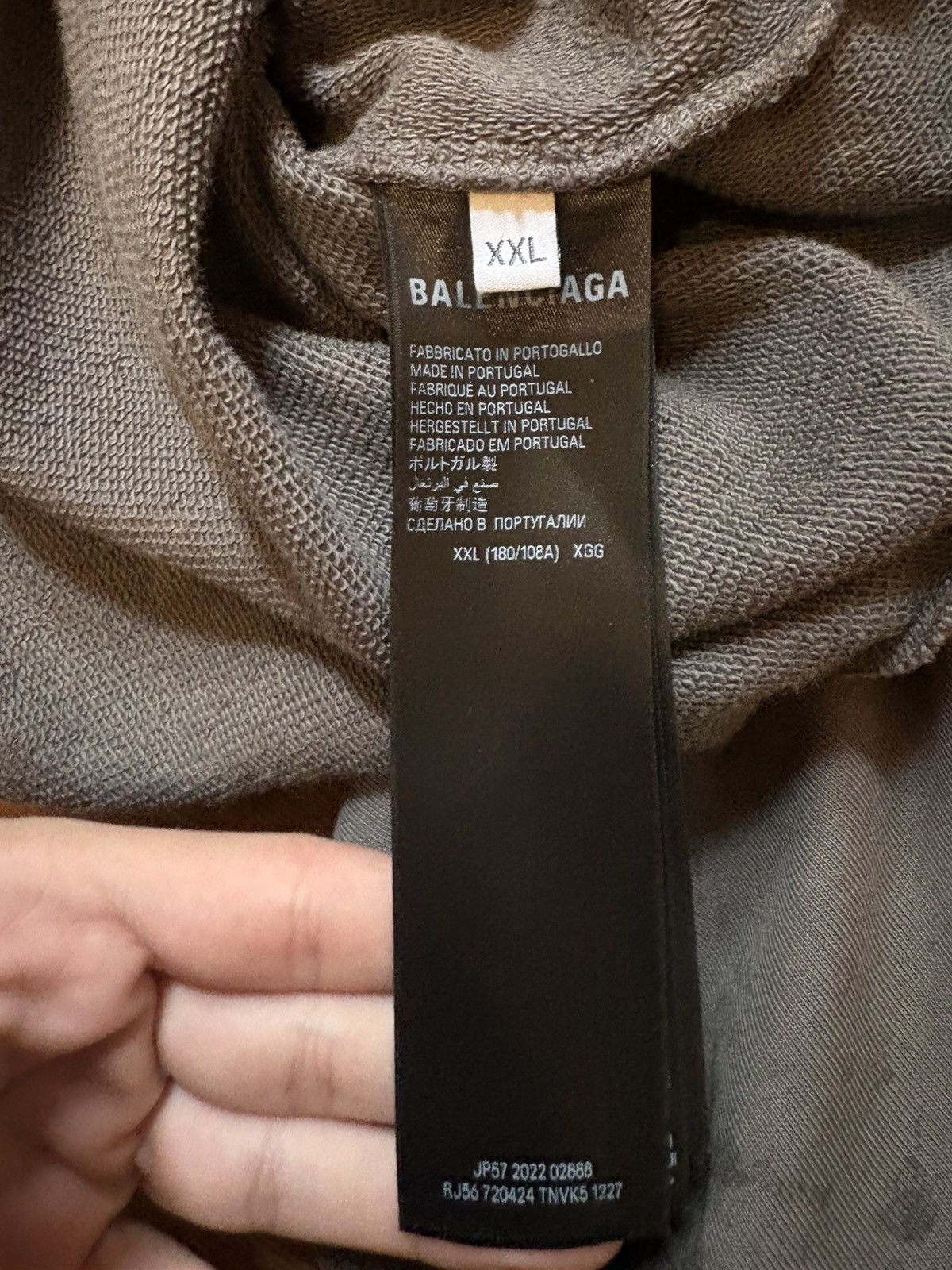 Balenciaga Balenciaga FW22 Gaffer Zip Up Size US XXL / EU 58 / 5 - 6 Thumbnail