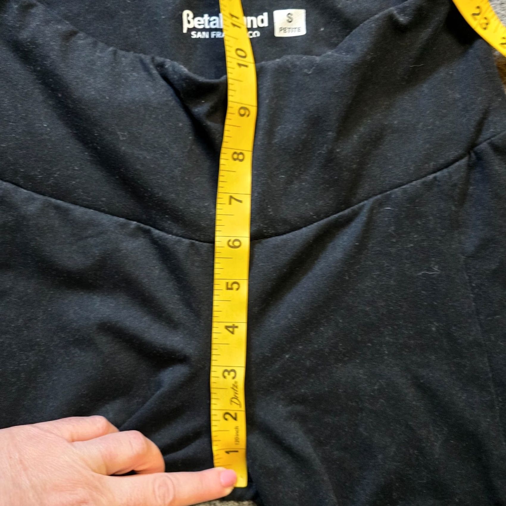 Vintage Betabrand Pants Womens Size Small Petite Black Flare Yoga Stretch Lounge Casual Pants Flare Black Stretch Petite Small Womens Crew? Size 28" / US 6 / IT 42 - 6 Thumbnail