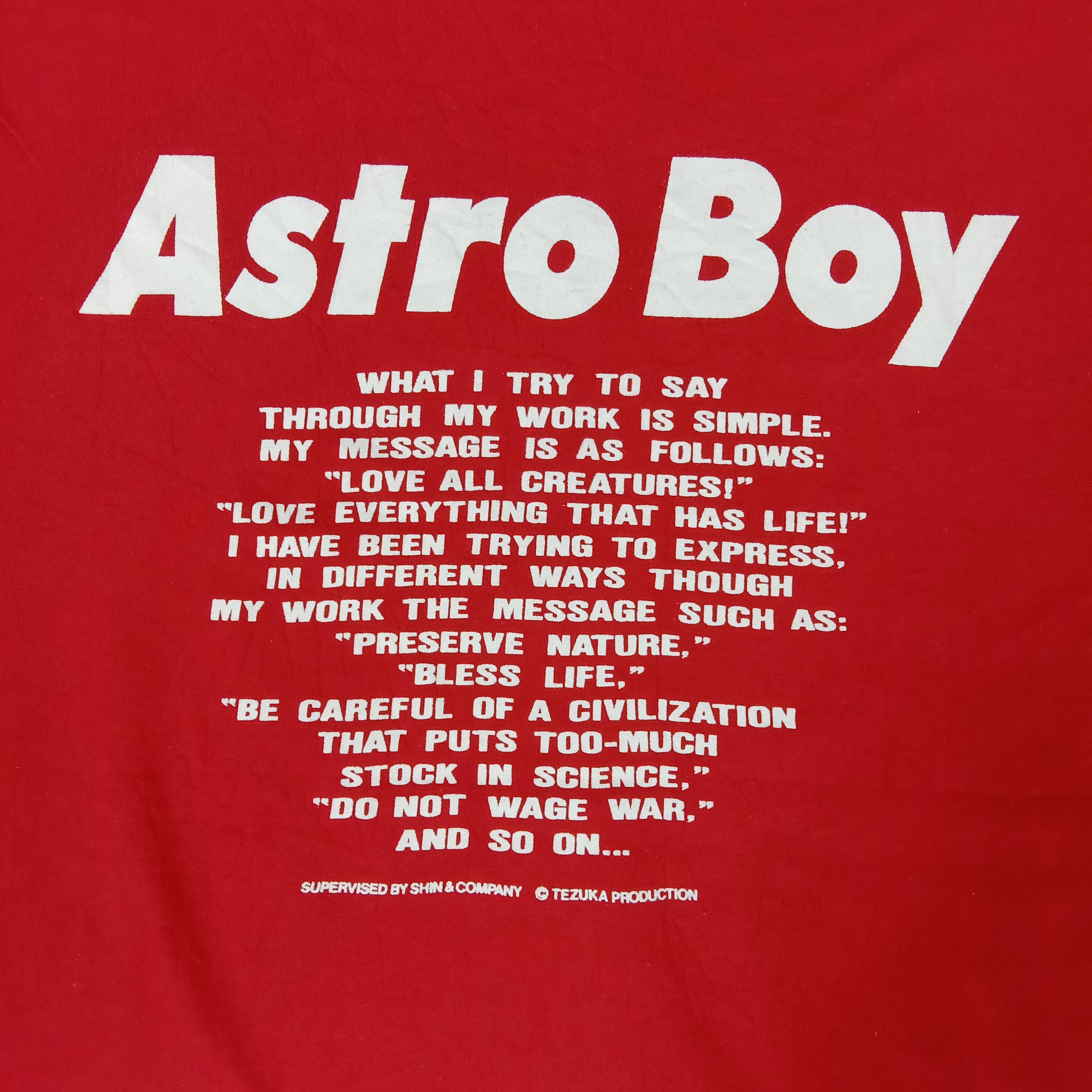 Anime × Cartoon Network × Vintage Astro Boy Japanese Anime Movie Tshirt Size US L / EU 52-54 / 3 - 7 Thumbnail