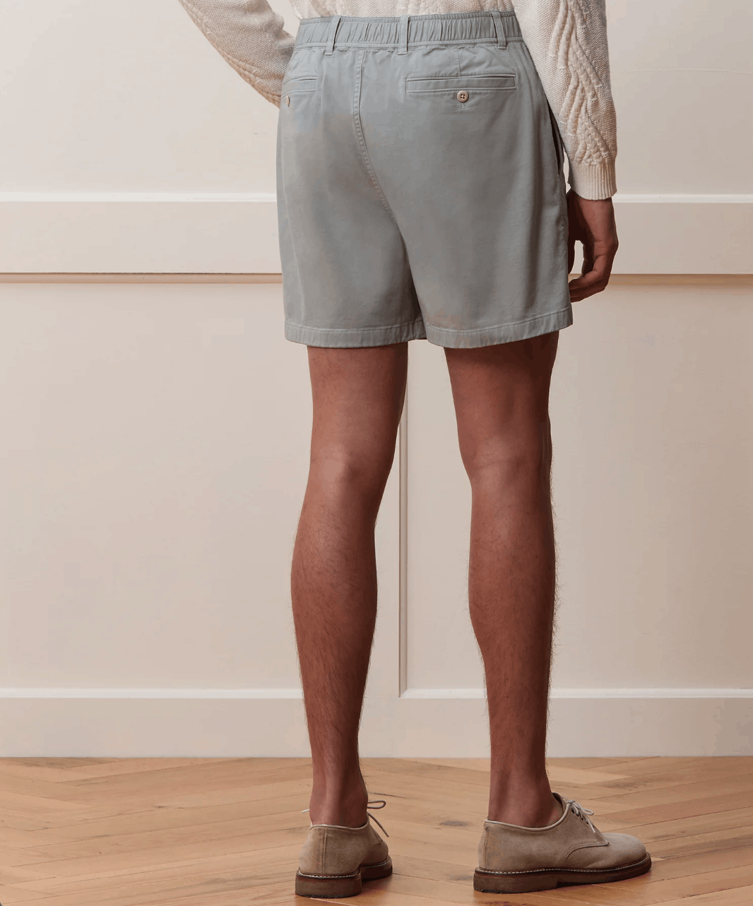 Todd Snyder Todd Snyder 5" Cotton Beachcomber Short Green SMALL $98 Size US 30 / EU 46 - 3 Thumbnail