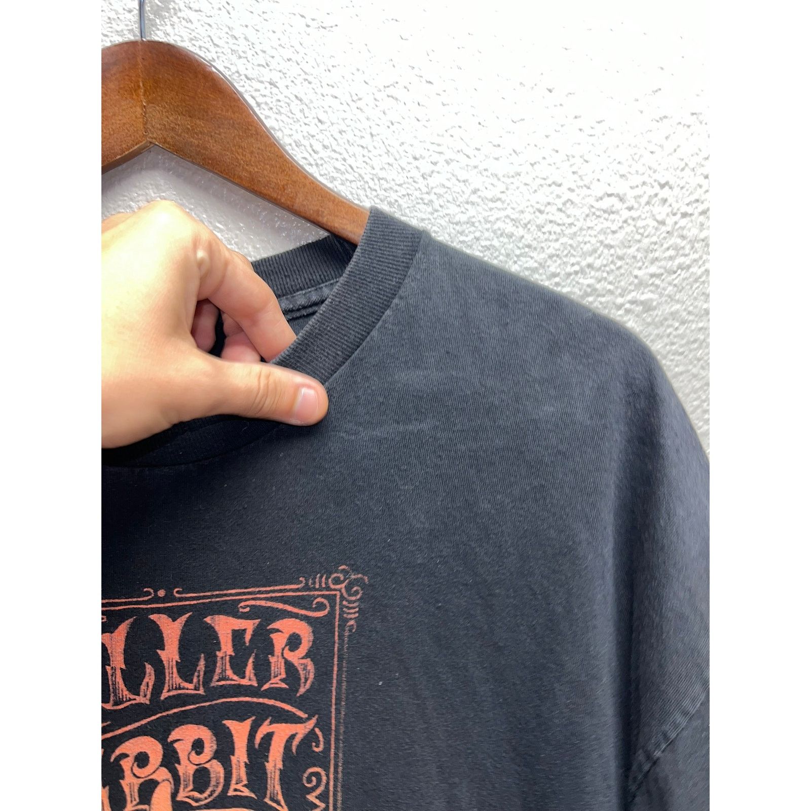 Vintage Vintage Monty Python Shirt Killer Rabbit Death Black Tee 2XL Size US XXL / EU 58 / 5 - 7 Thumbnail