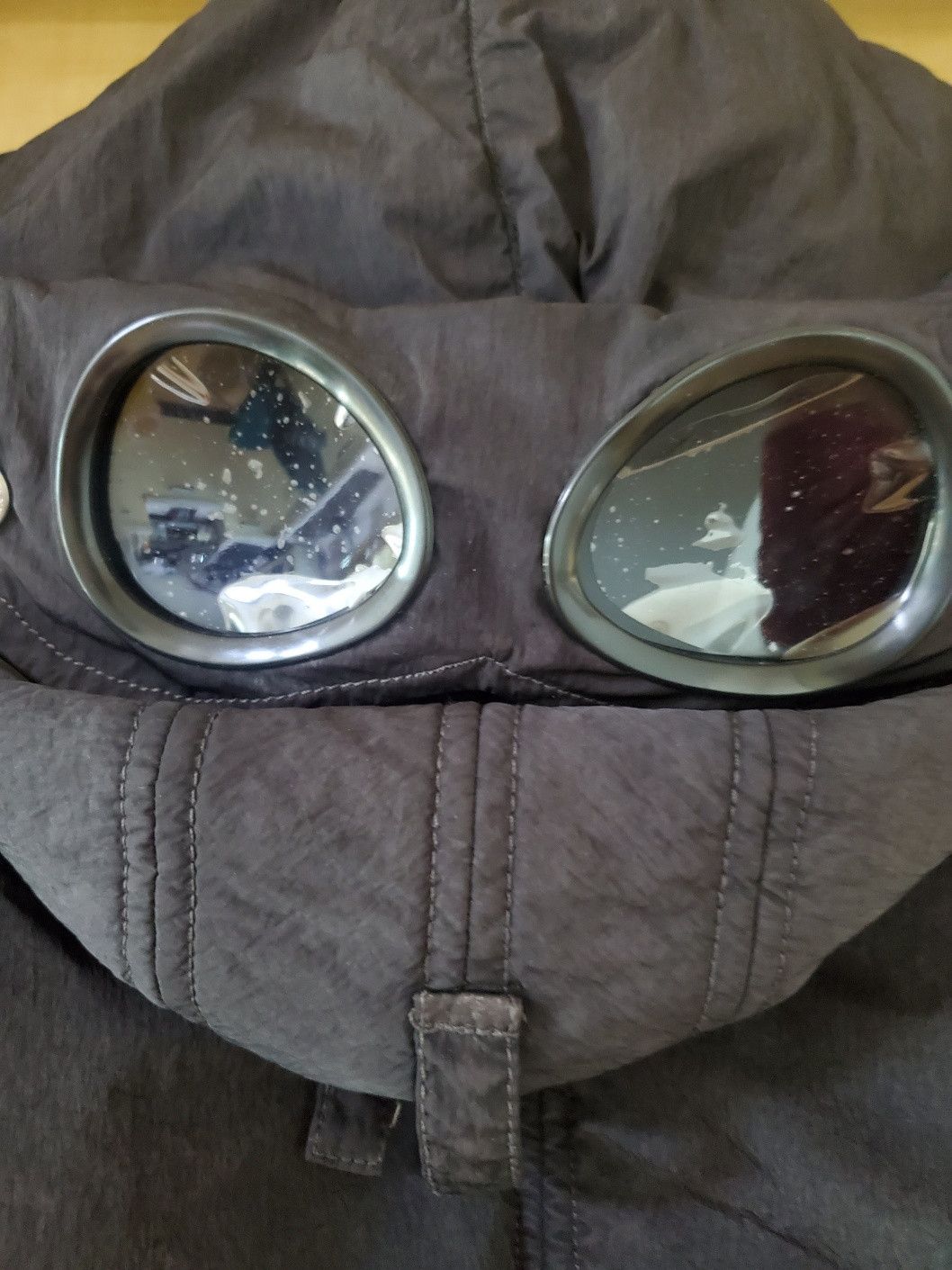 CP Company Frosted Garment Dyed Goggle Jacket Sz 48
