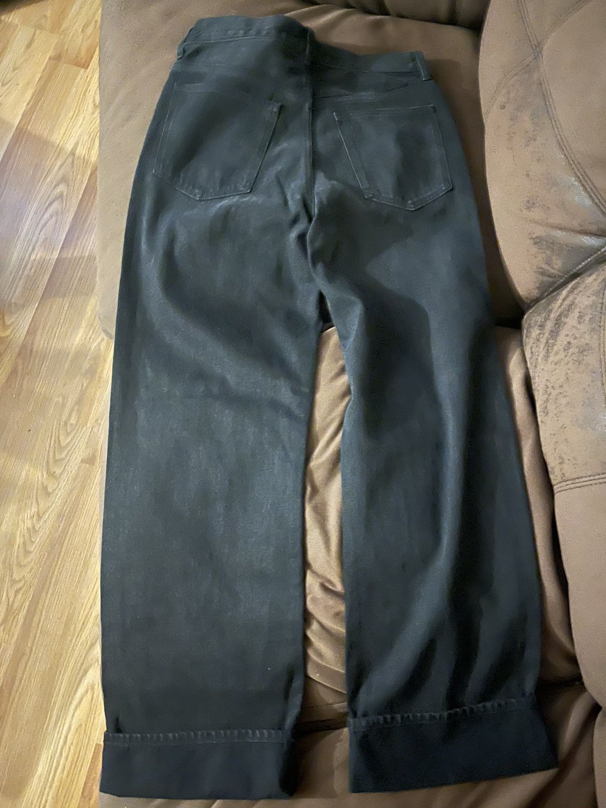 Madewell MADEWELL Black Low-Slung Baggy Jeans W:26 / Orig: $148 Size 26" / US 2 / IT 38 - 2 Thumbnail