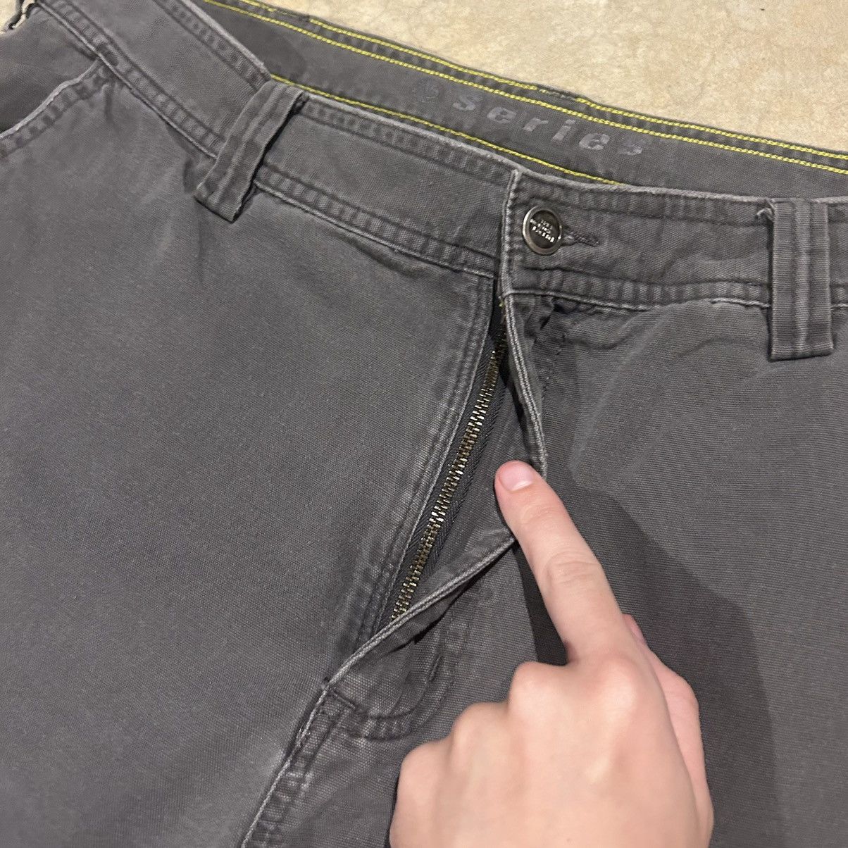 The North Face × Vintage Essential Vintage Y2K The North Face Cargo Pocket Work Pants Size US 35 - 4 Thumbnail