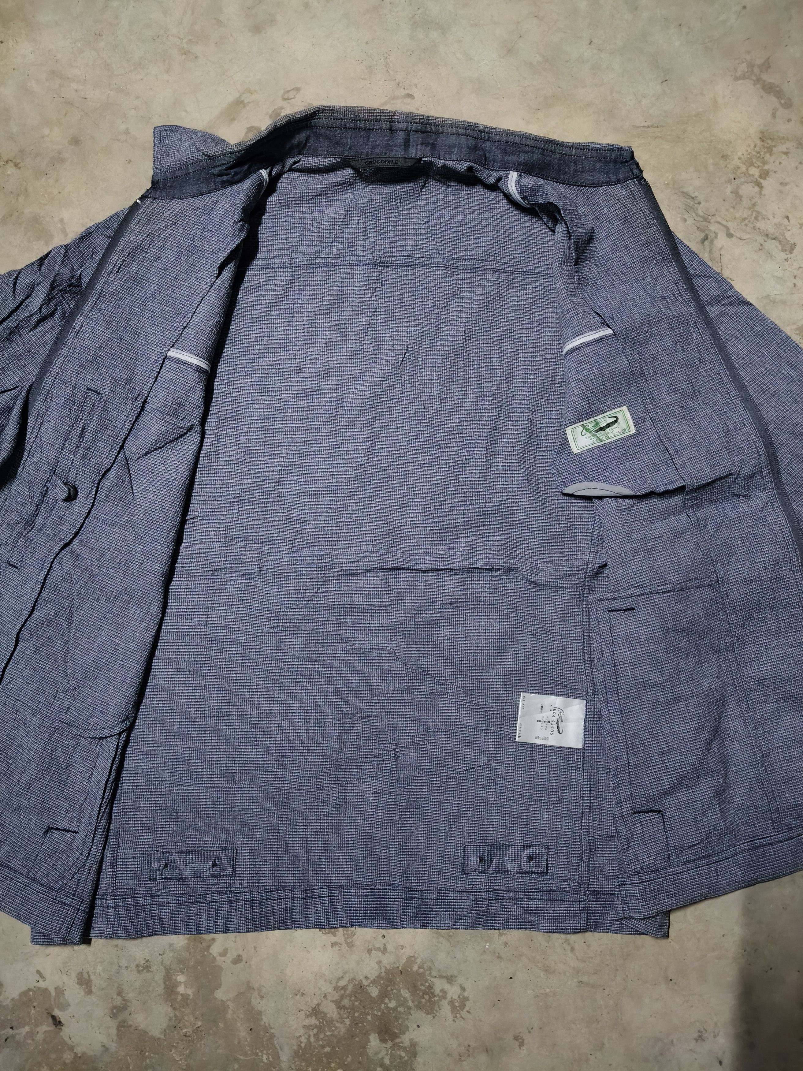 Japanese Brand Crocodile Zipper Jacket Size US L / EU 52-54 / 3 - 8 Thumbnail