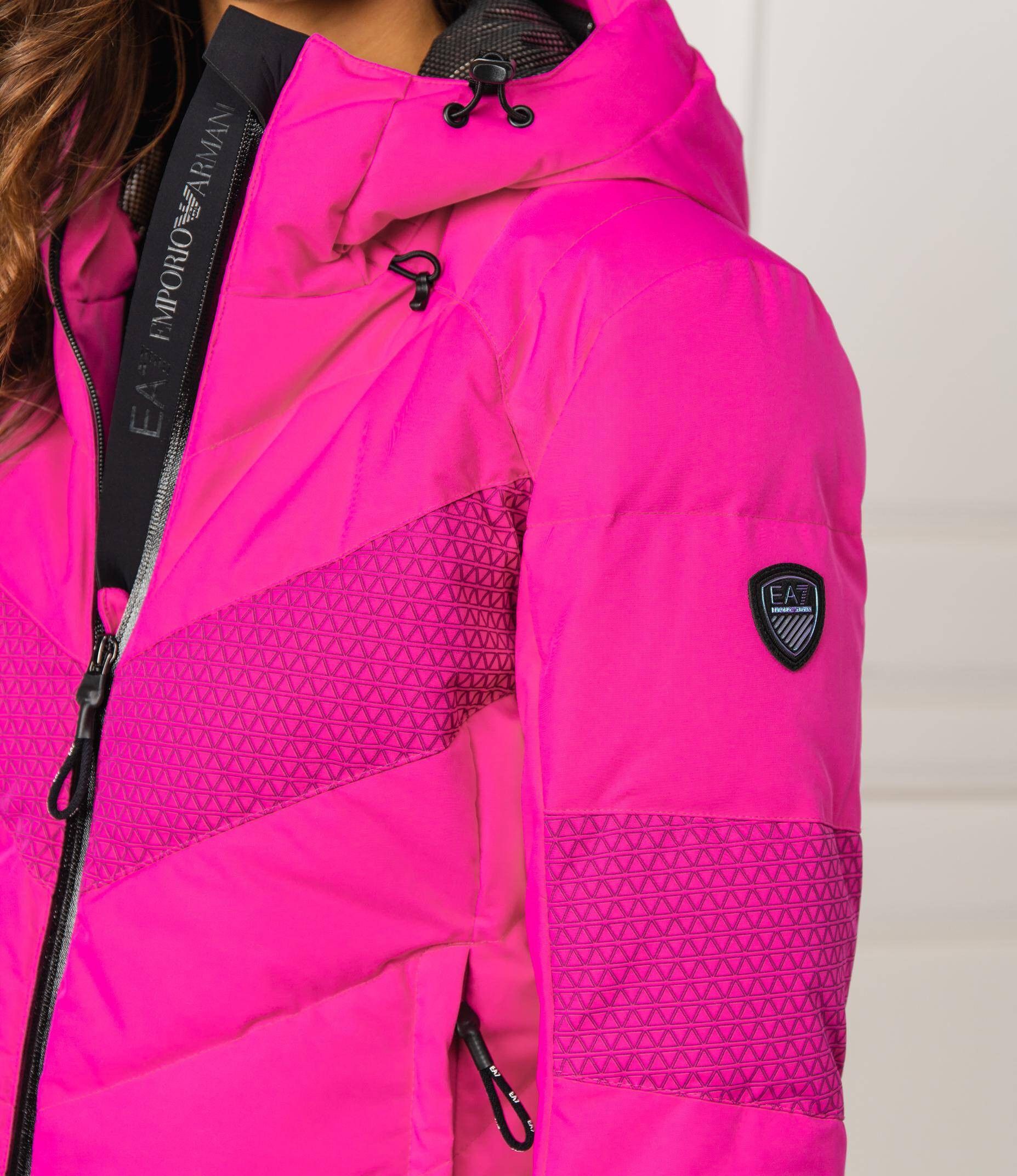 Emporio Armani Emporio Armani EA7 Ski Jacket Pink Women's Size S Size S / US 4 / IT 40 - 6 Thumbnail