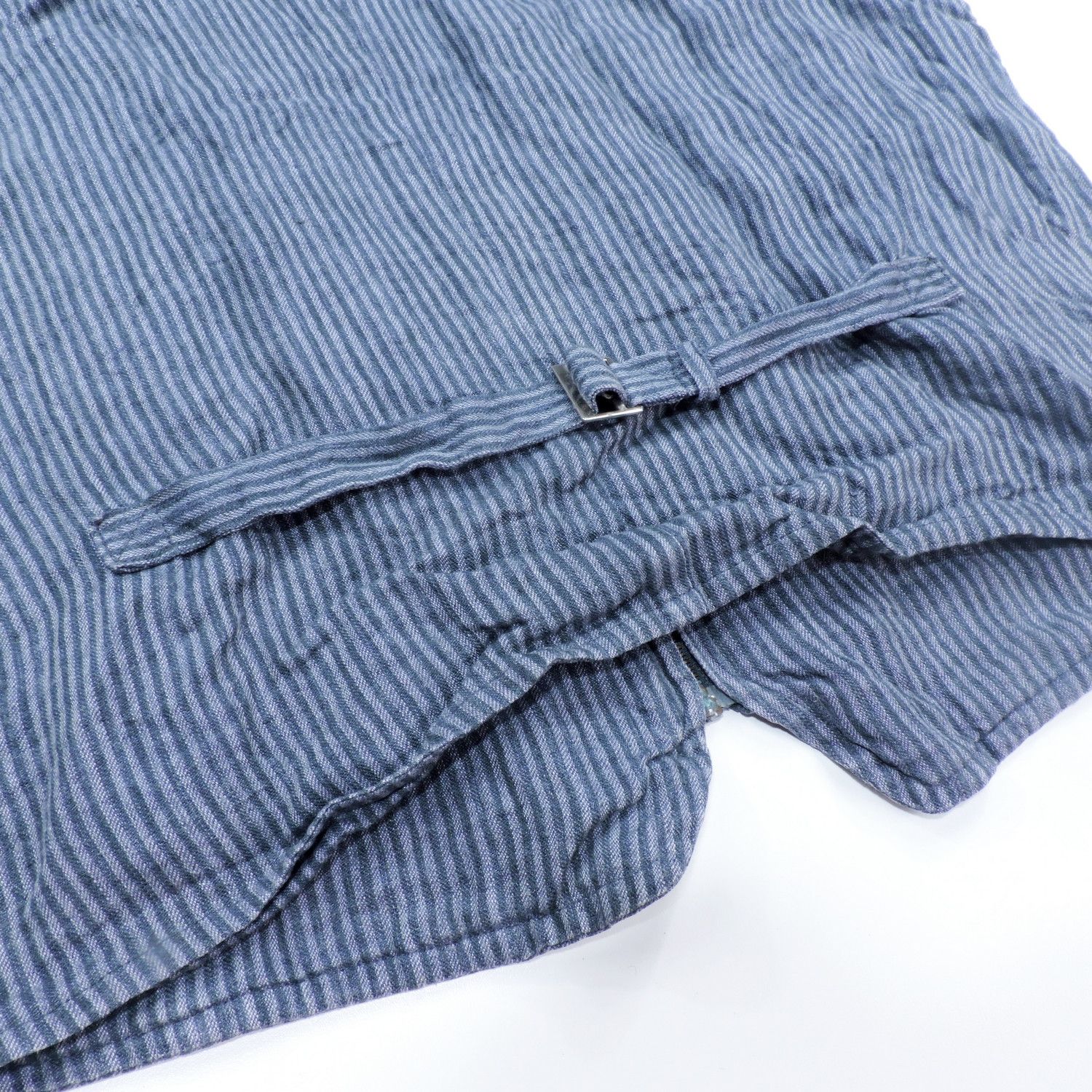 Romeo Gigli ROMEO GIGLI WABASH STRIPED DENIM VEST Size US L / EU 52-54 / 3 - 10 Thumbnail