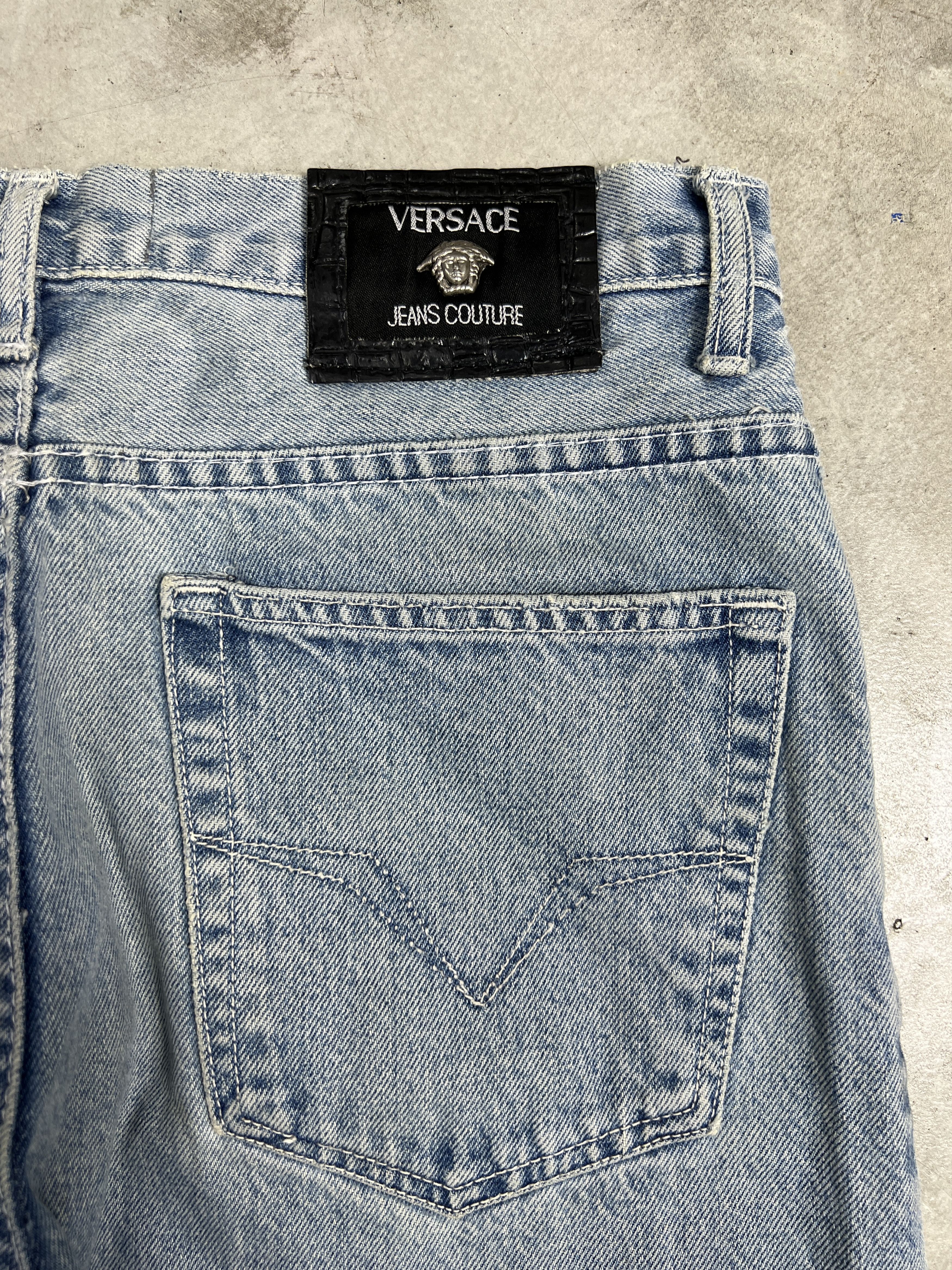 Versace Jeans Couture Vintage Versace Jeans Couture Baggy Denim JK423 Size US 32 / EU 48 - 12 Thumbnail