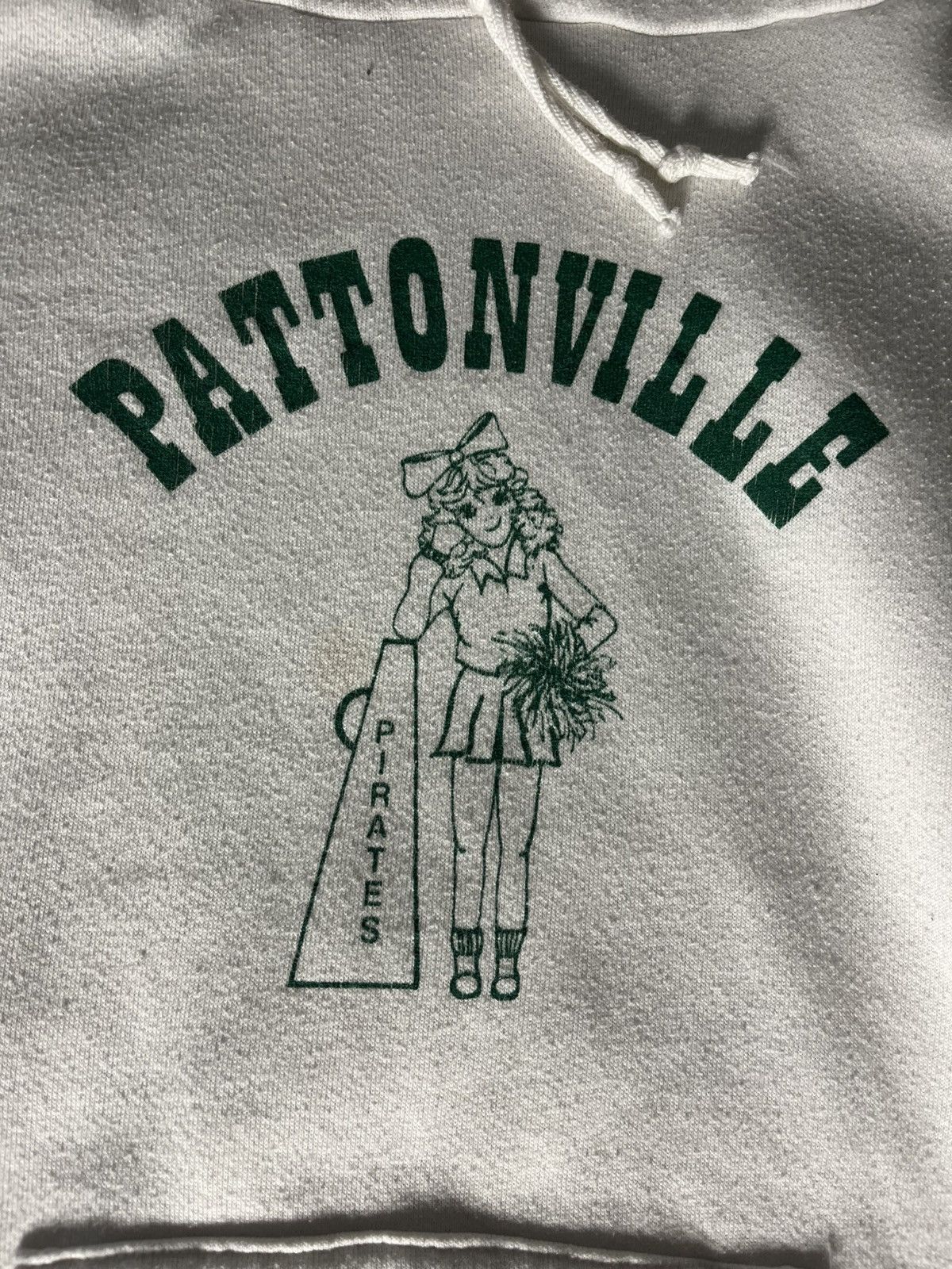 Vintage Vintage White Cheerleader Hoodie Size US M / EU 48-50 / 2 - 2 Thumbnail
