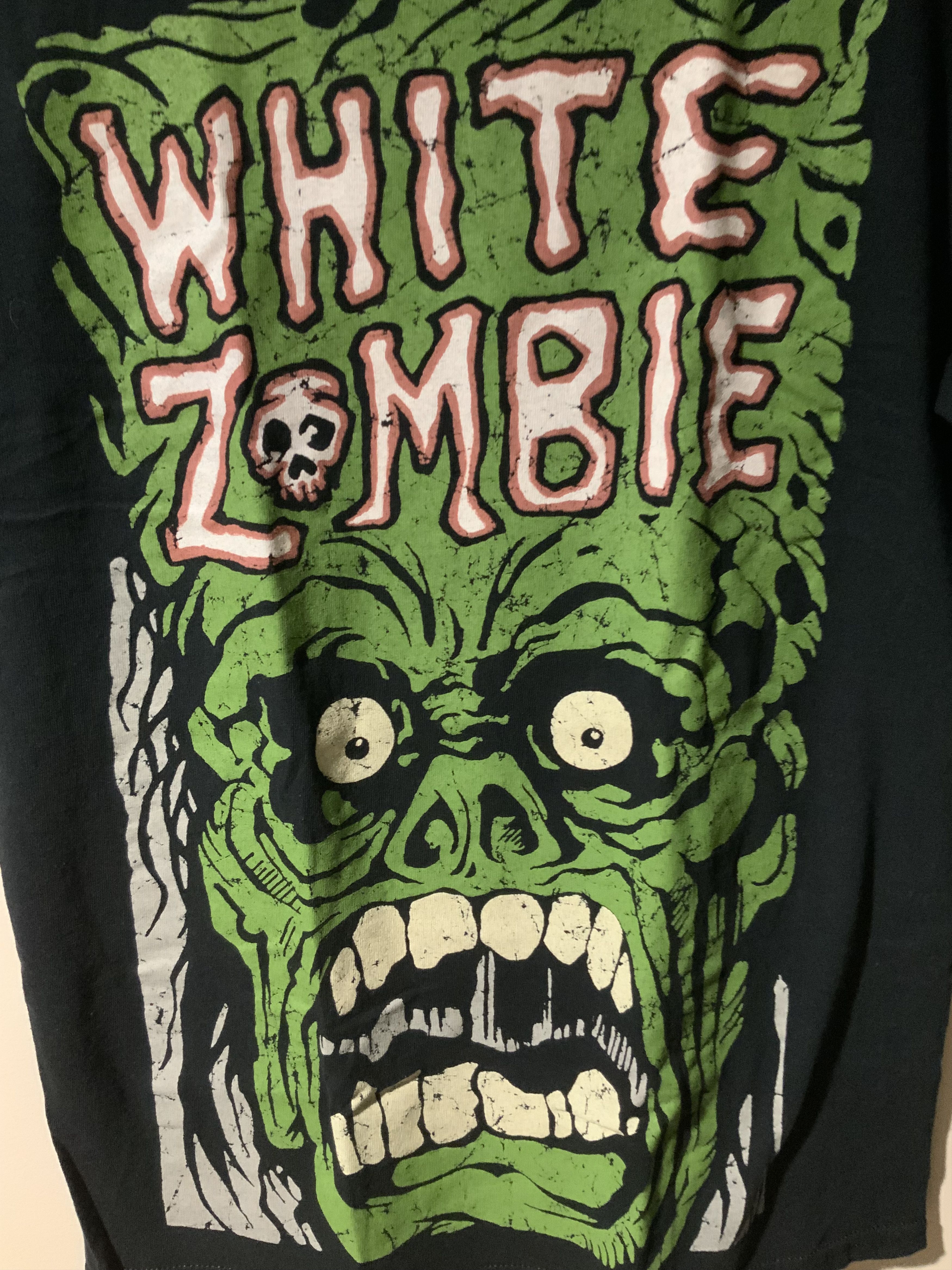 Band Tees × Vintage Vintage Y2K White Zombie Band Tour Big Print Small T-shirt Size US S / EU 44-46 / 1 - 2 Thumbnail
