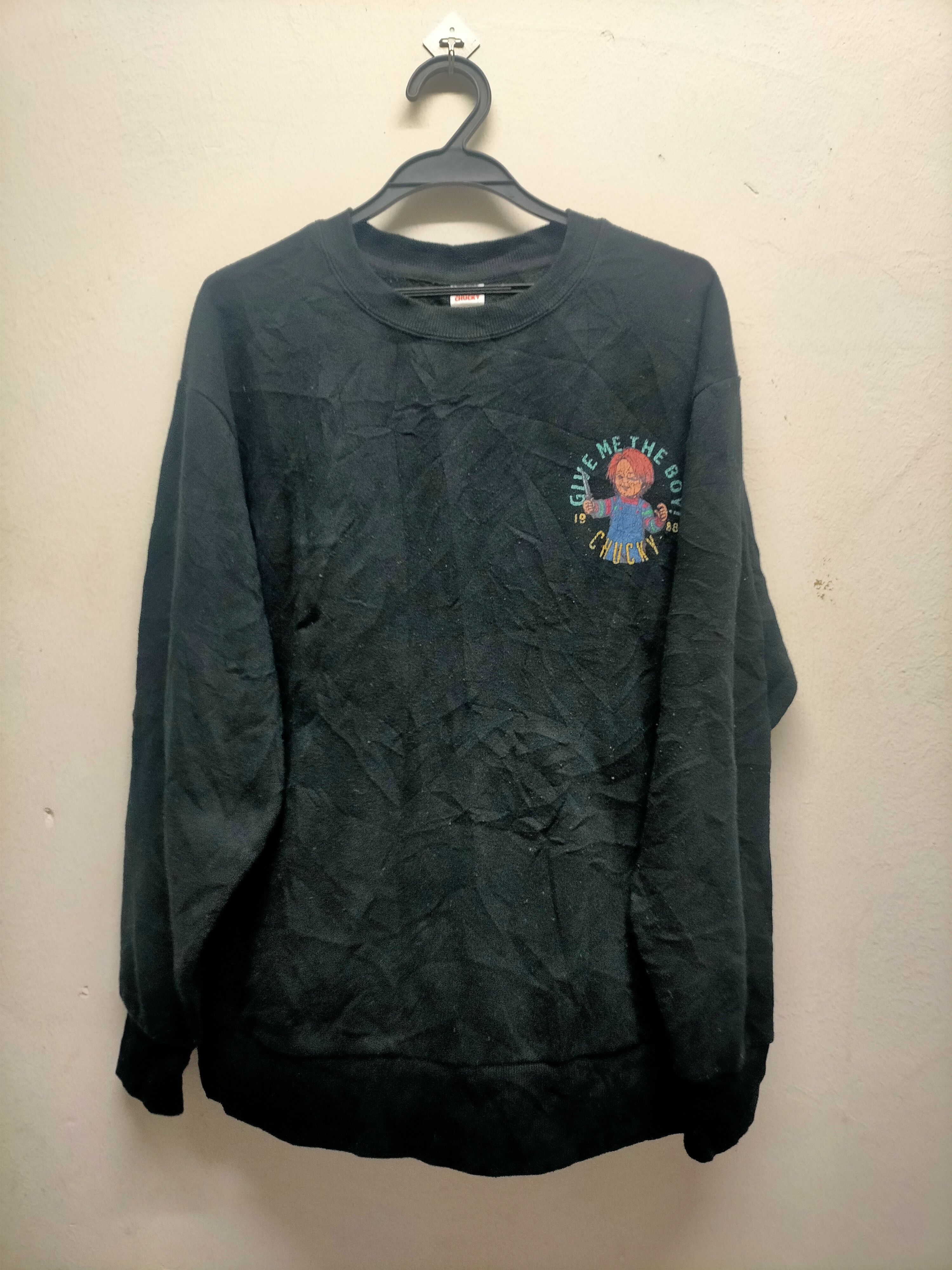 Vintage Vintage Movie Horror Chucky Sweatshirt Size US L / EU 52-54 / 3 - 3 Thumbnail