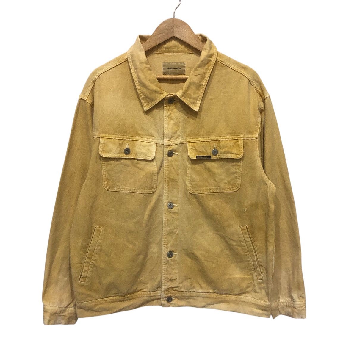 Vintage × thisisneverthat 2000 Thisisneverthat Denim Jacket Size US L / EU 52-54 / 3 - 1 Thumbnail