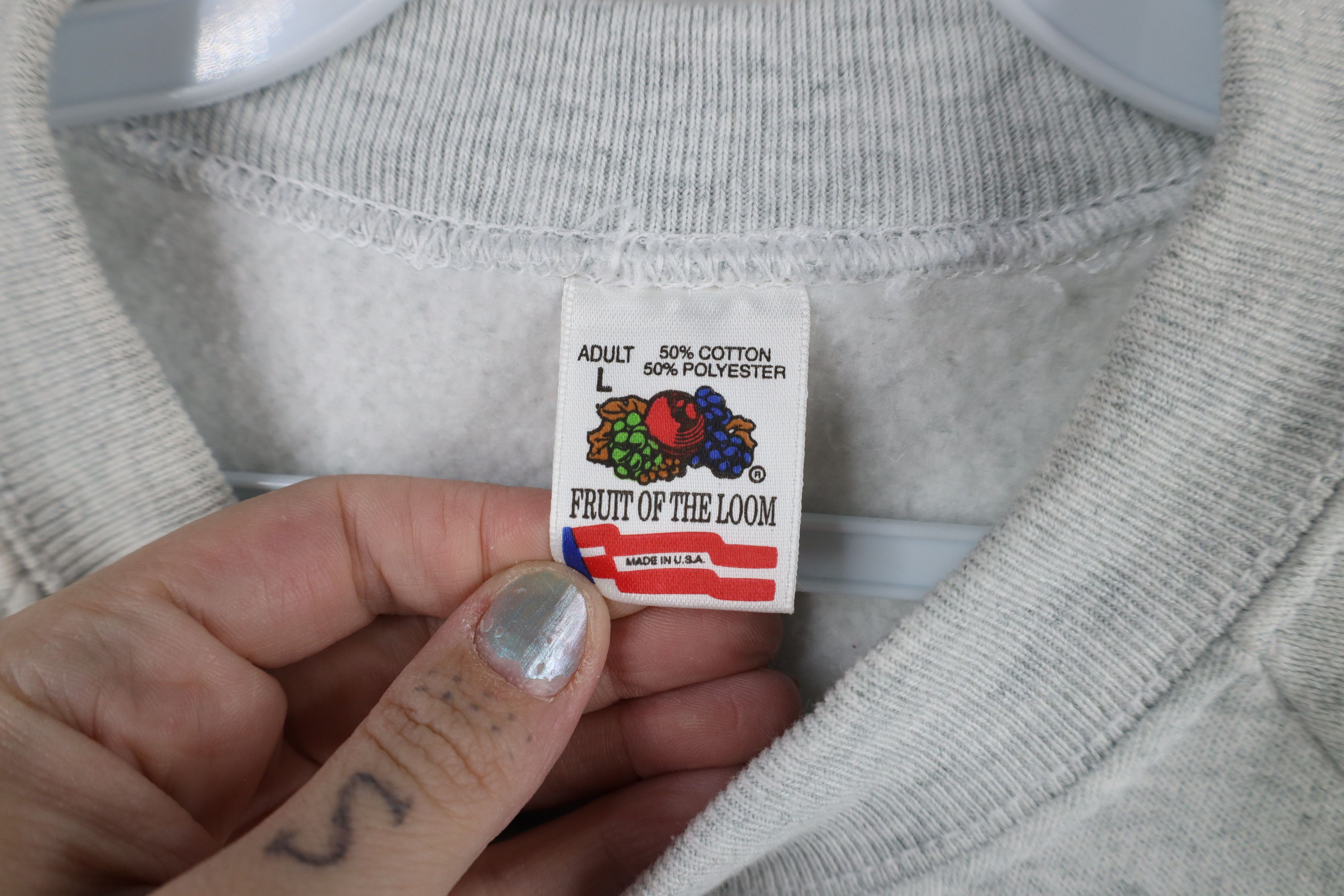 Vintage Vintage 90s Ballreich Potato Chips Crewneck Sweatshirt USA Size US L / EU 52-54 / 3 - 5 Thumbnail