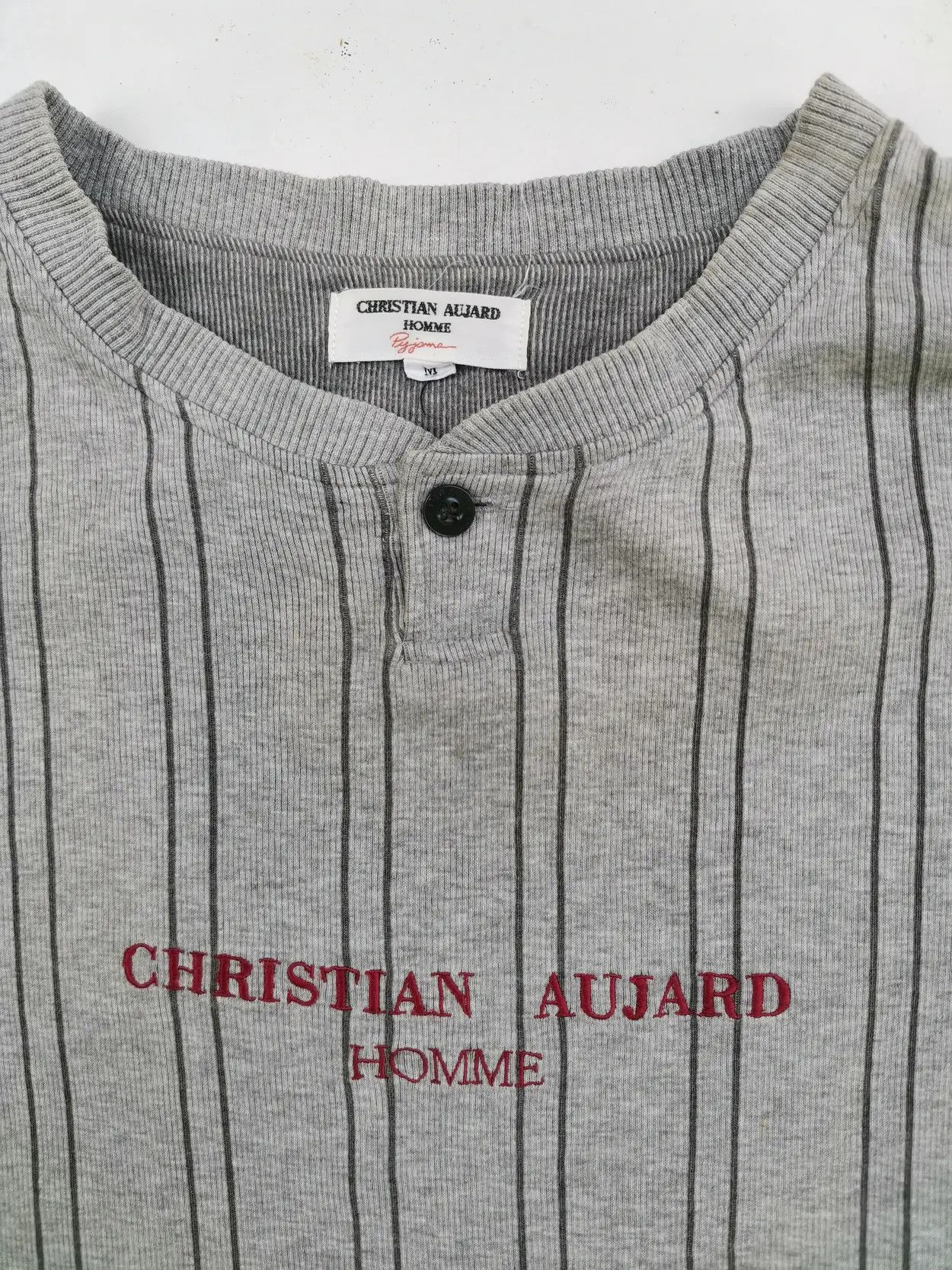 Designer × Japanese Brand Vintage!!! Christian Aujard Homme Sweatshirts Size US M / EU 48-50 / 2 - 4 Thumbnail