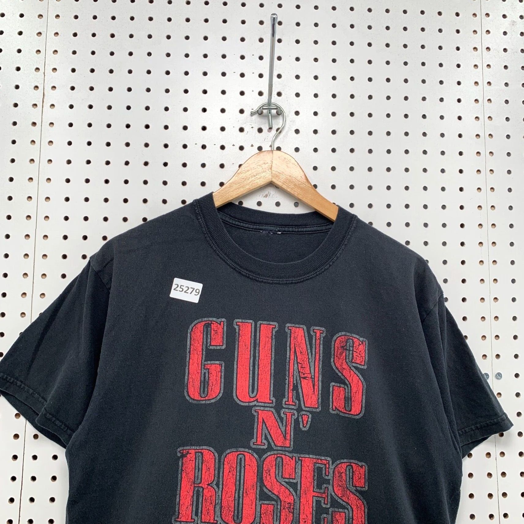 Spell VINTAGE Guns N' Roses Shirt Black Spell Out Graphic Band Tee Adult L Music Mens Size US L / EU 52-54 / 3 - 5 Thumbnail