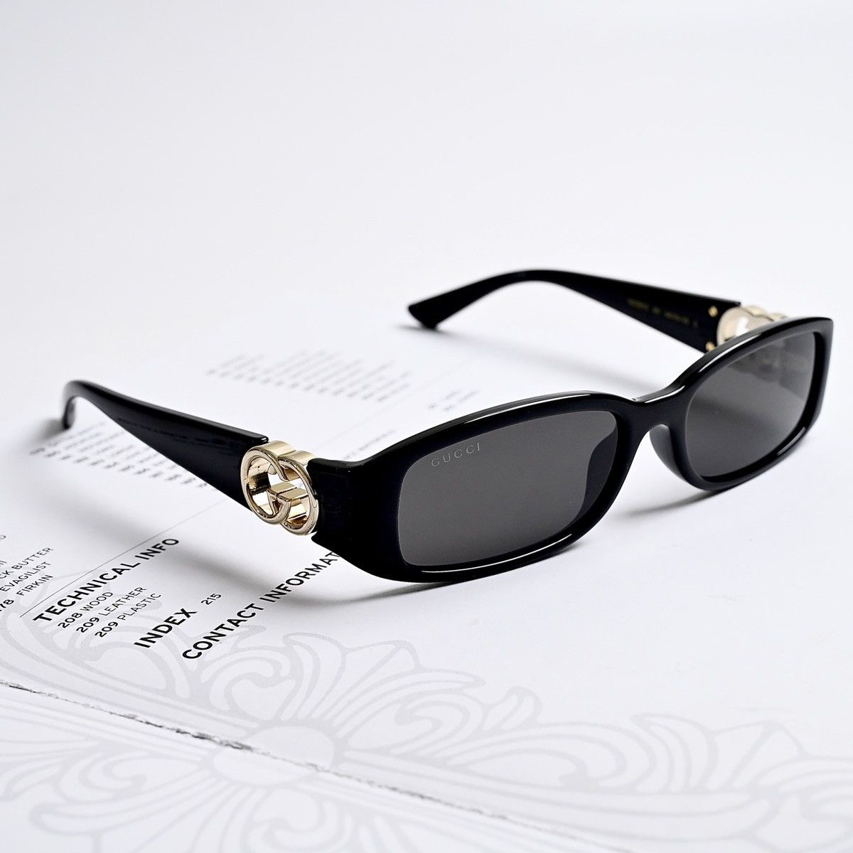Gucci GUCCI GG1661S SUNGLASSES Size ONE SIZE - 8 Thumbnail