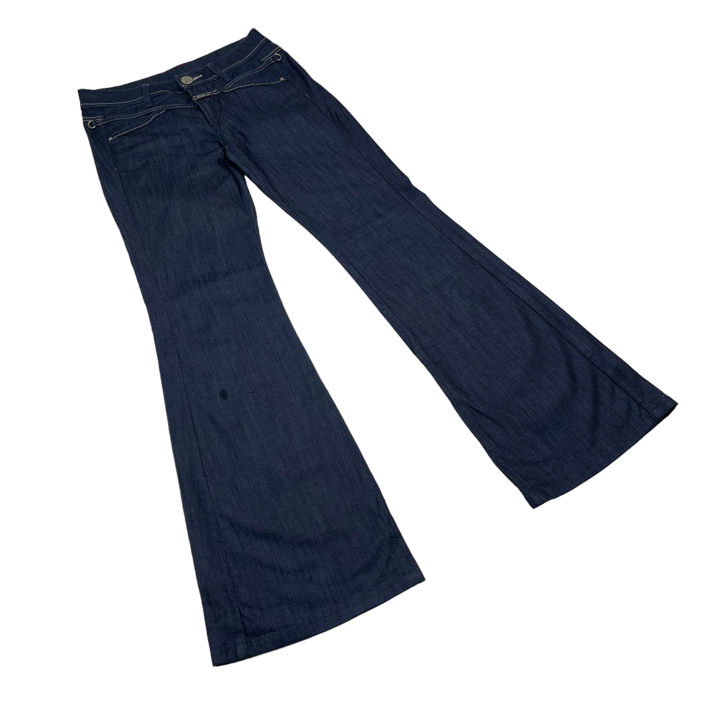 Marithe + Francois Girbaud Marithe Francois Girbaud Flare Bell Bottom Bootcut Jeans Size US 29 - 3 Thumbnail