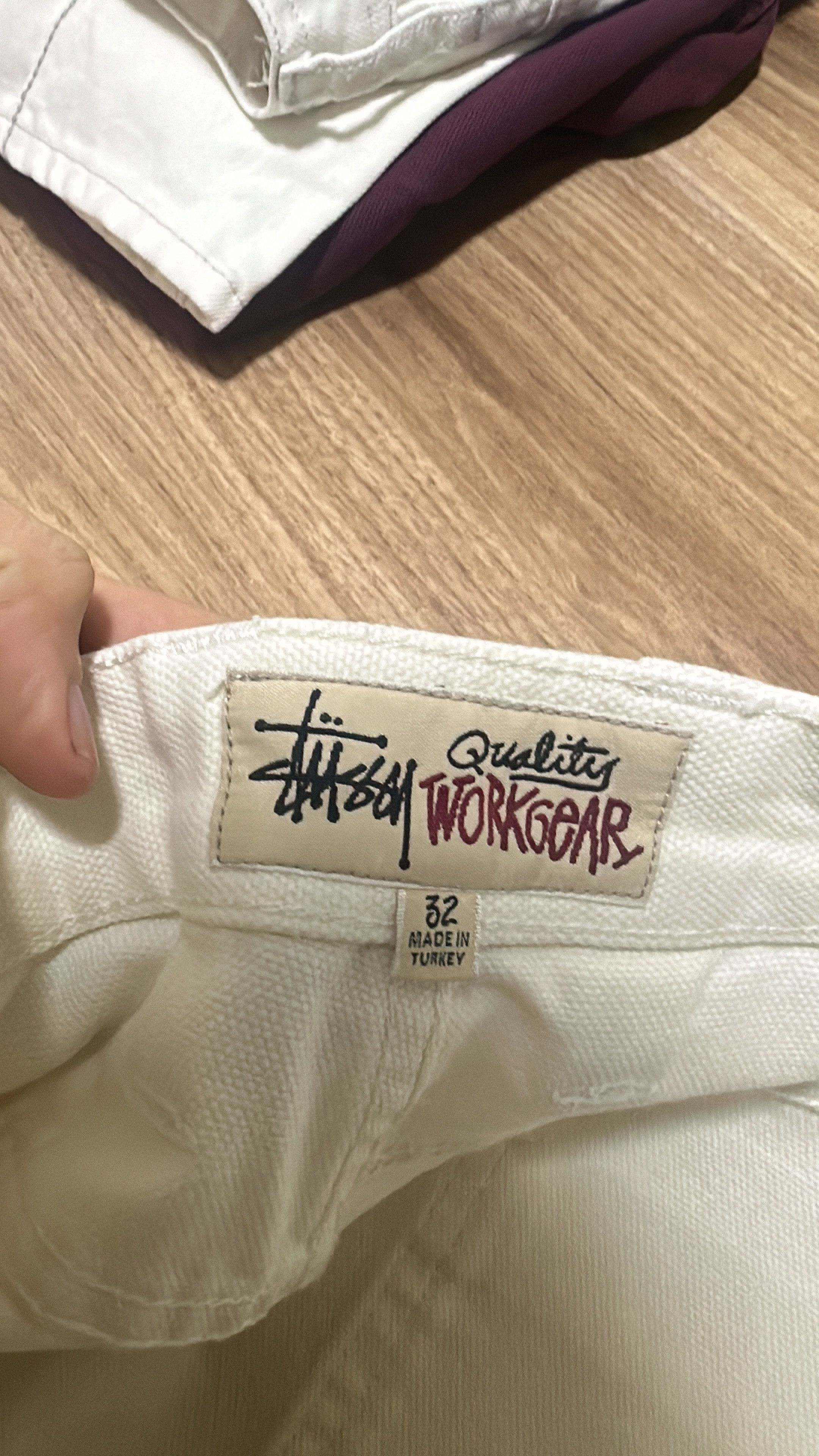 Stussy Stussy Double Knee Work Pant in Bone Size 32 Size US 32 / EU 48 - 7 Thumbnail