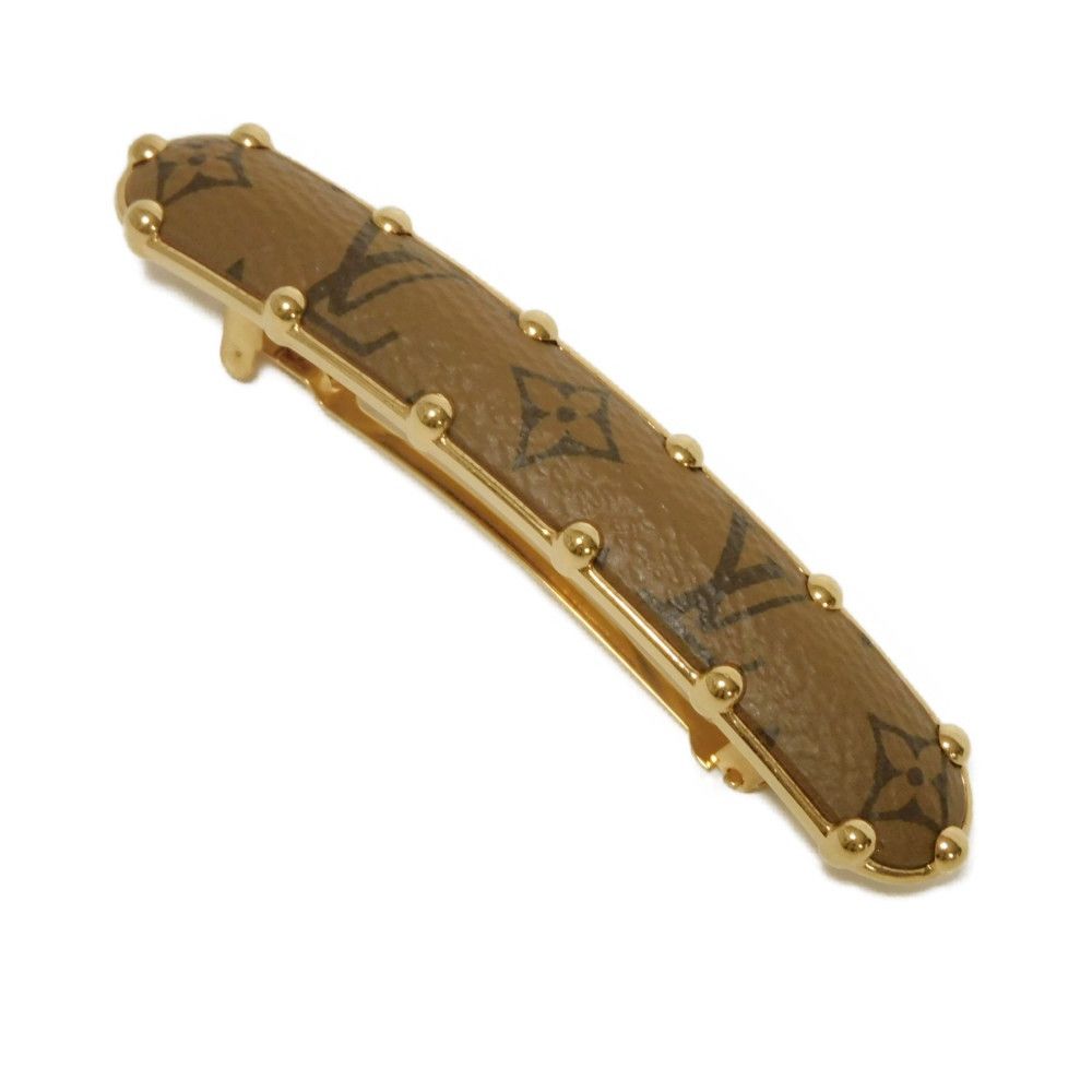 Louis Vuitton Louis Vuitton Louis Vuitton Sweet Dream Monogram Reverse Barrette Textile Other M69613 DUTY FREE for USA Size ONE SIZE - 1 Thumbnail