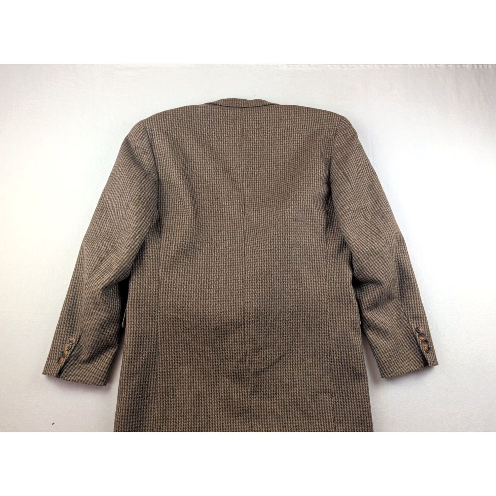 Polo Ralph Lauren Polo Ralph Lauren Blazer Mens 42 Regular Brown Tweed Herringbone Alpaca Wool University Club Overcoat Coat Size US XL / EU 56 / 4 - 2 Thumbnail