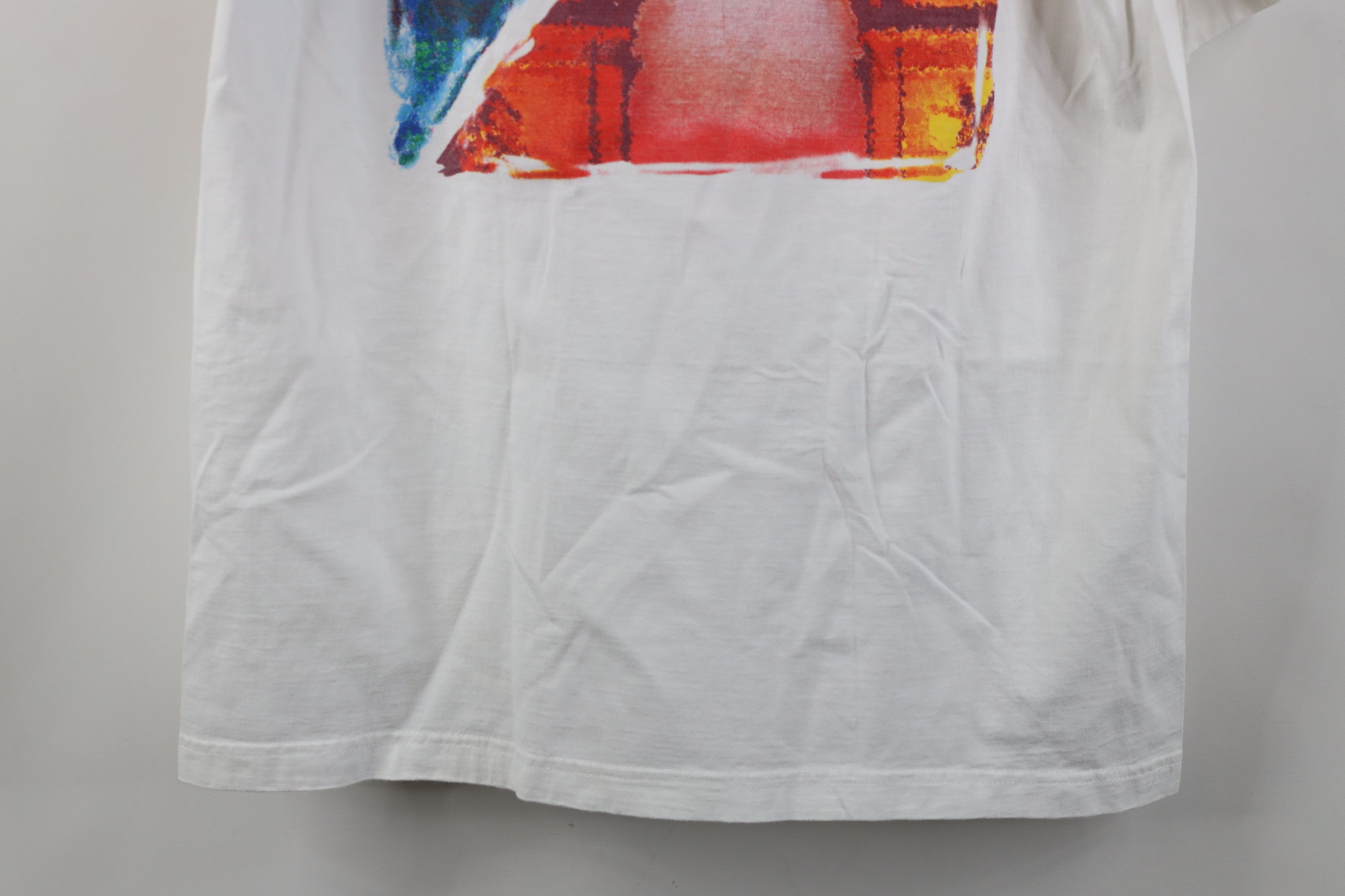 Hard Rock Cafe Vintage 90s Hard Rock Cafe Paris Eiffel Tower T-Shirt White Size US L / EU 52-54 / 3 - 14 Thumbnail