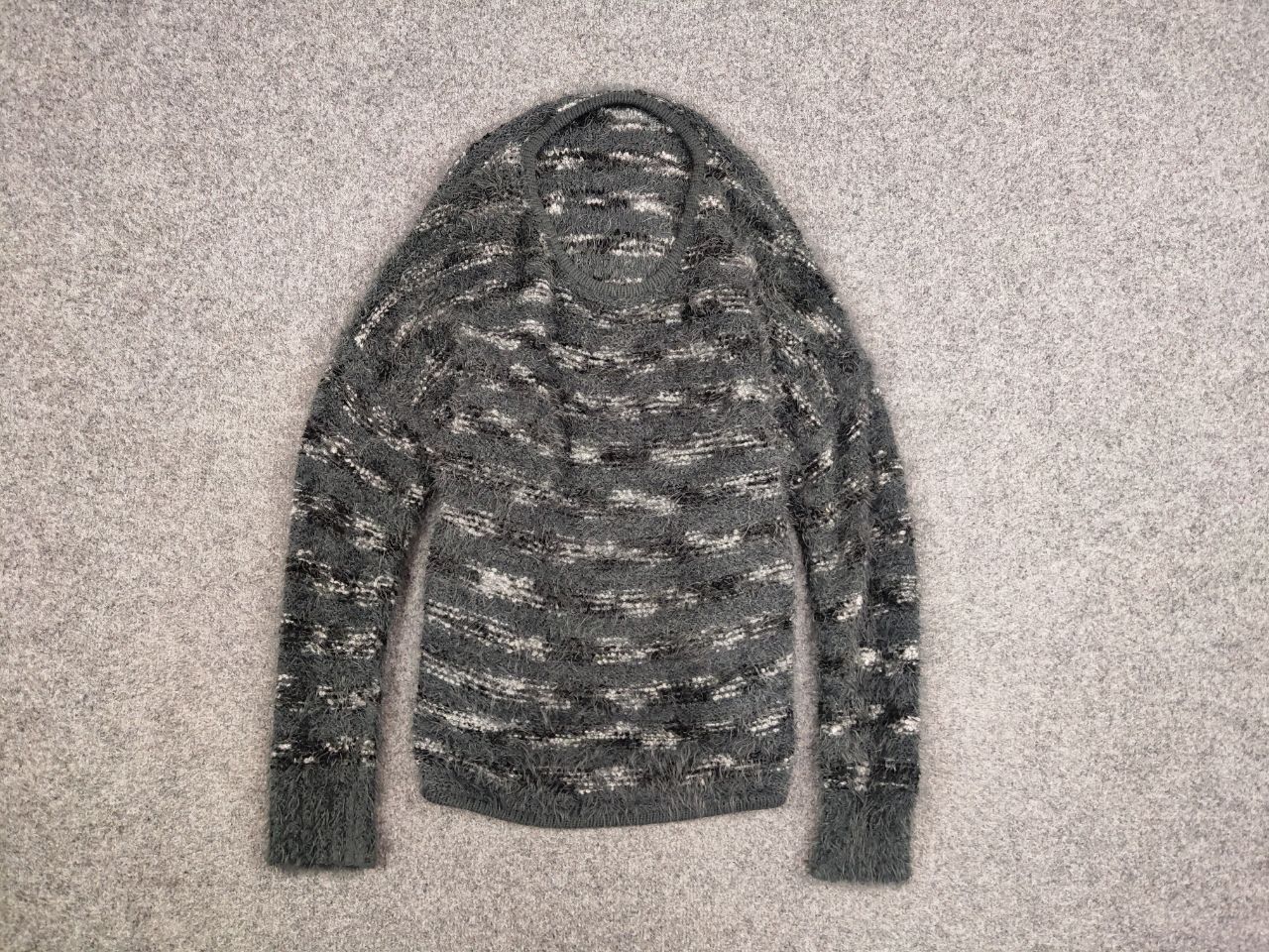 If Six Was Nine Fur Sweater Yohji Yamamoto Junya Watanabe Playboi Carti Styl Size US L / EU 52-54 / 3 - 12 Thumbnail