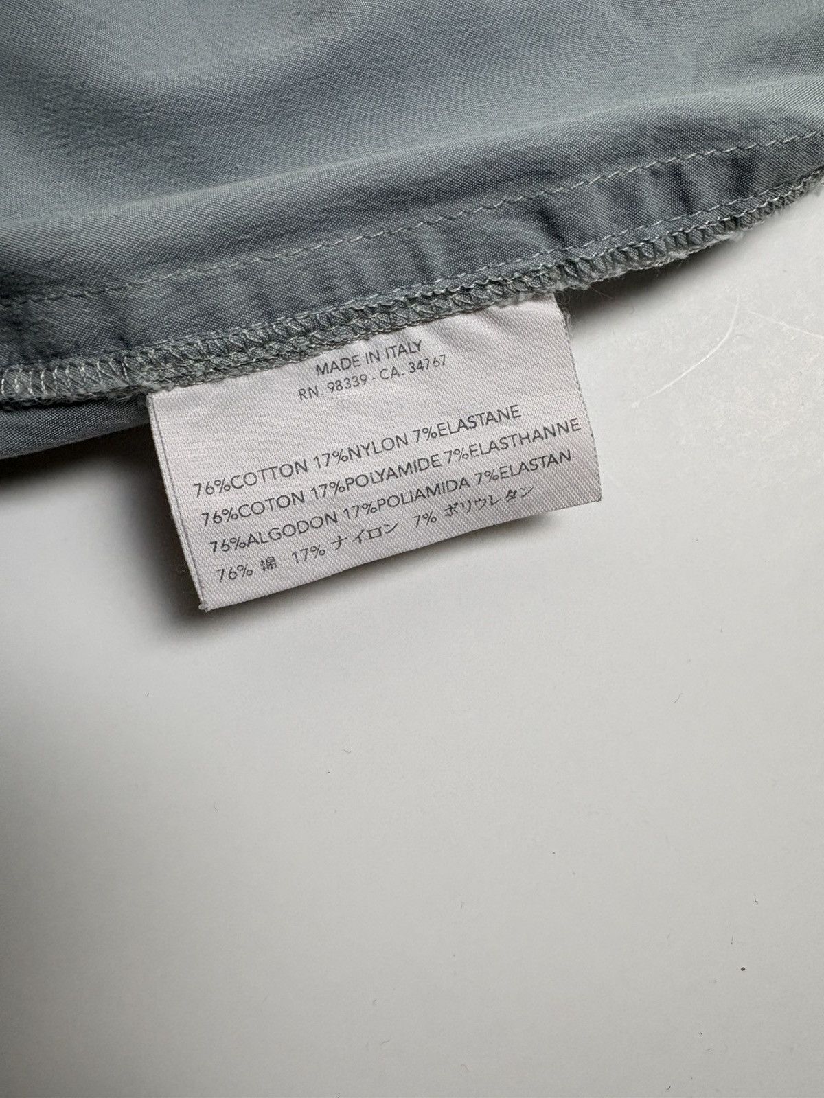 Prada Vintage Prada Linea Rossa Low-rise baby blue sport pants Size 30" / US 8 / IT 44 - 9 Thumbnail
