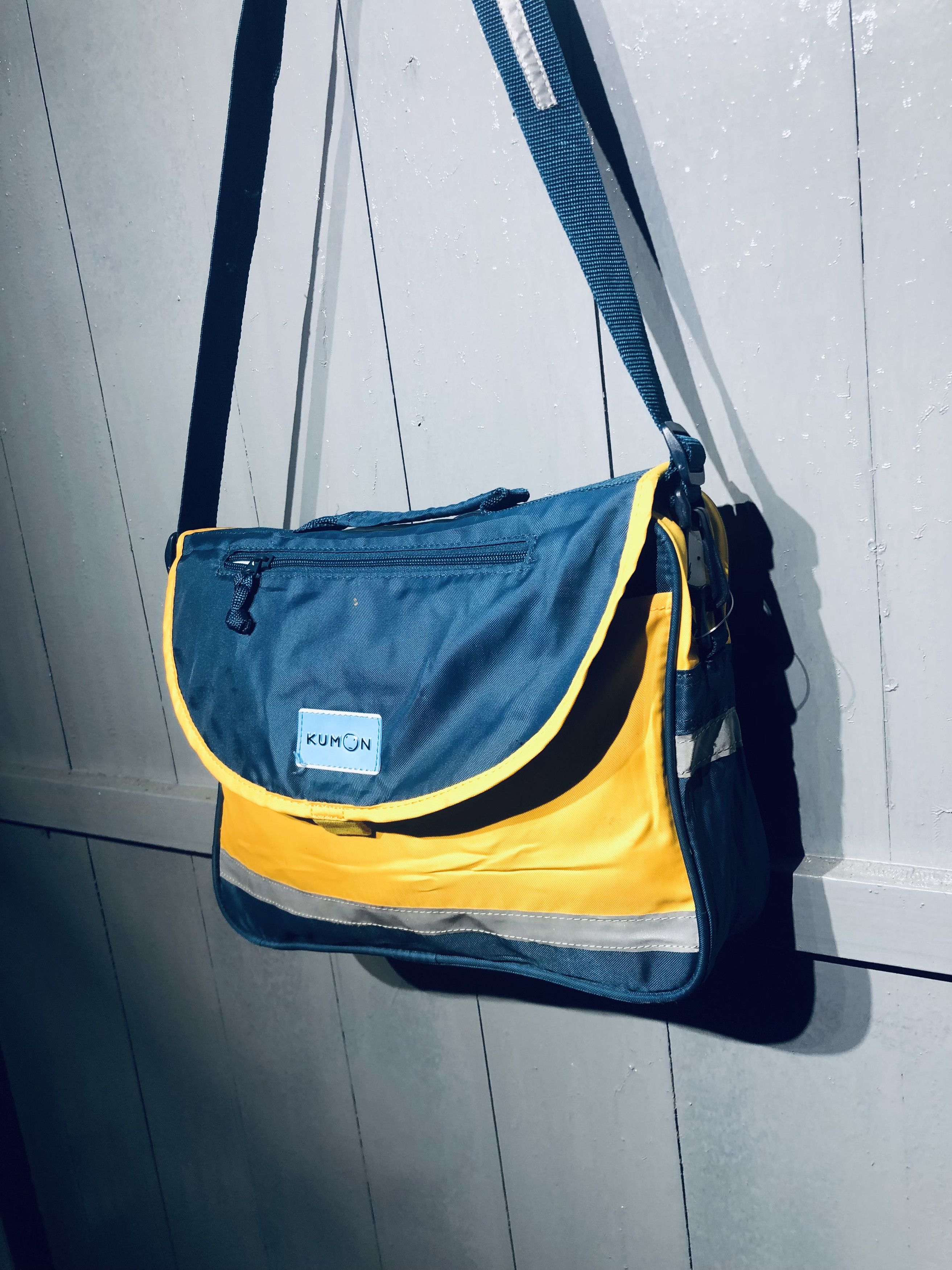 Japanese Brand Japanese Kumon School Style 2Way Mesengger & Backpack Size ONE SIZE - 3 Thumbnail