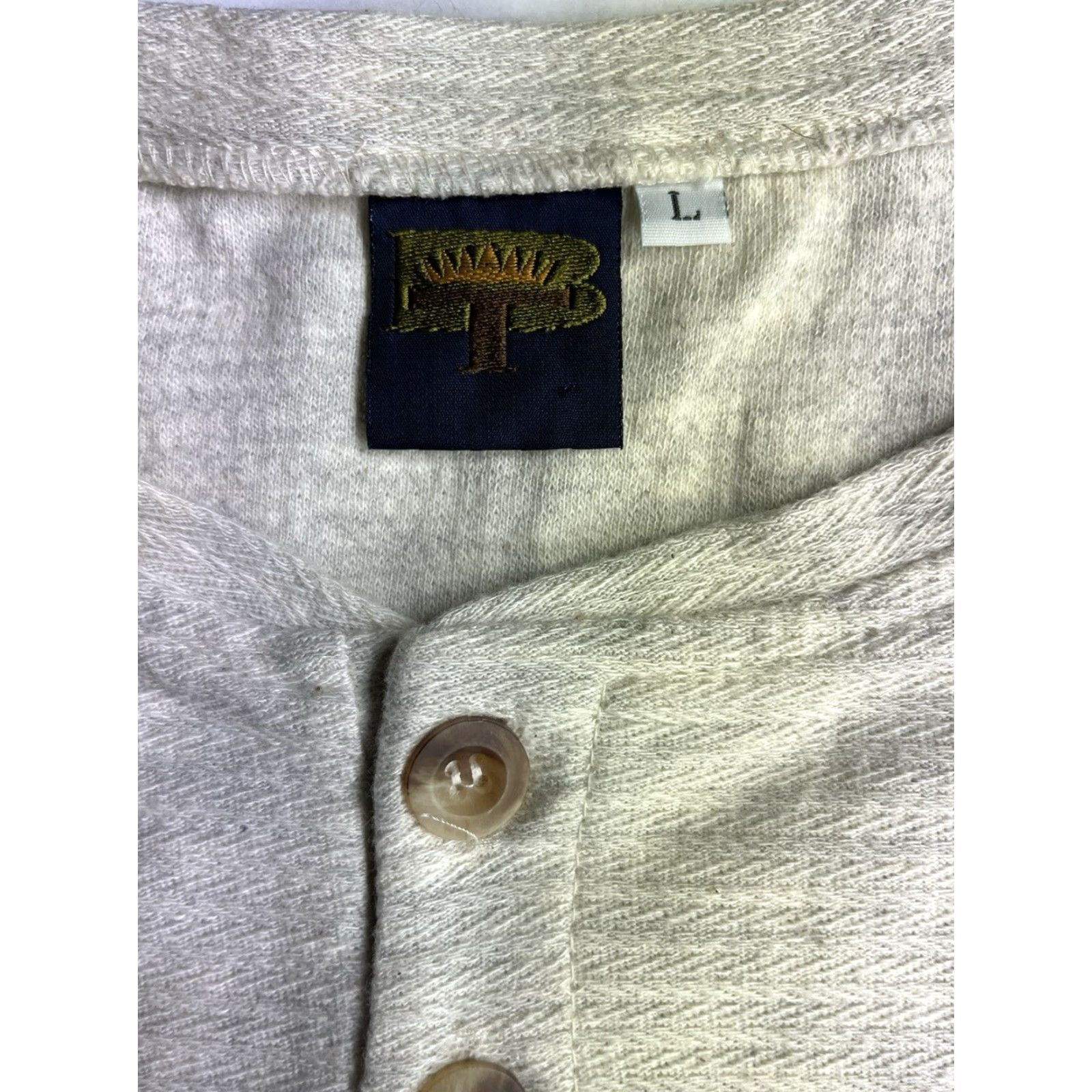 Vintage VINTAGE Biotribe Shirt Beige Short Sleeve Button Mens Large Made In USA See All Pics Size US L / EU 52-54 / 3 - 7 Thumbnail