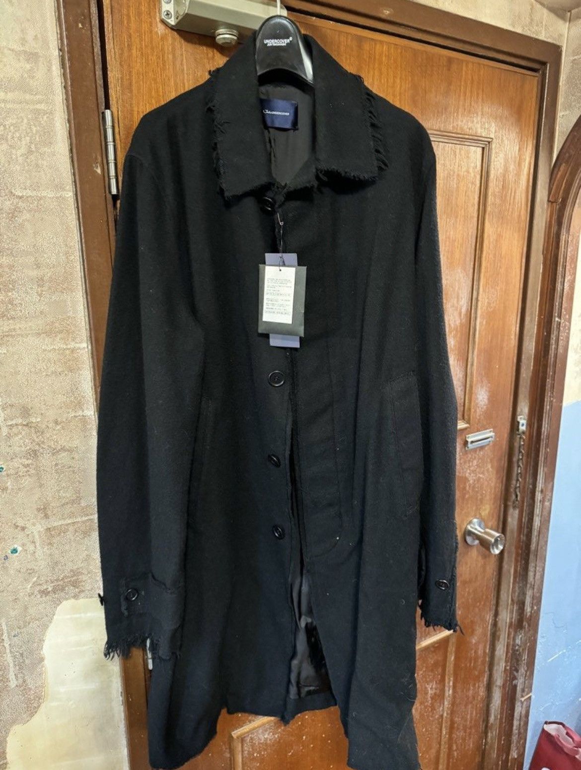 image of John Undercover Black Coat Size 3, Men's