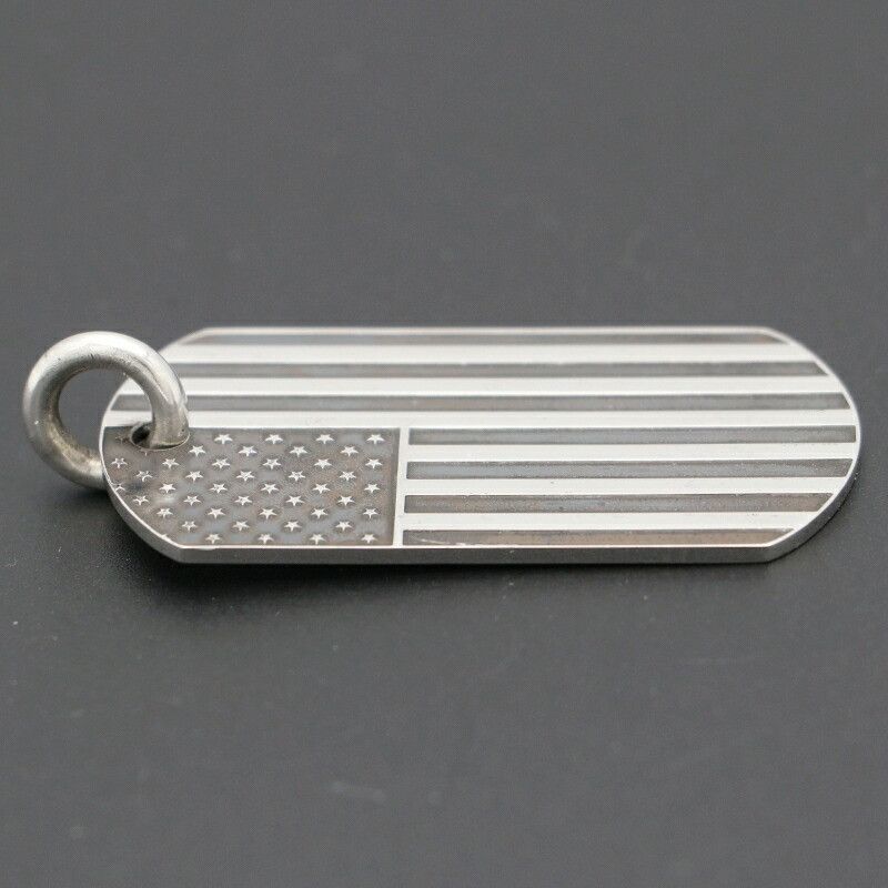Chrome Hearts Chrome Hearts American Flag Dog Tag Size ONE SIZE - 4 Thumbnail