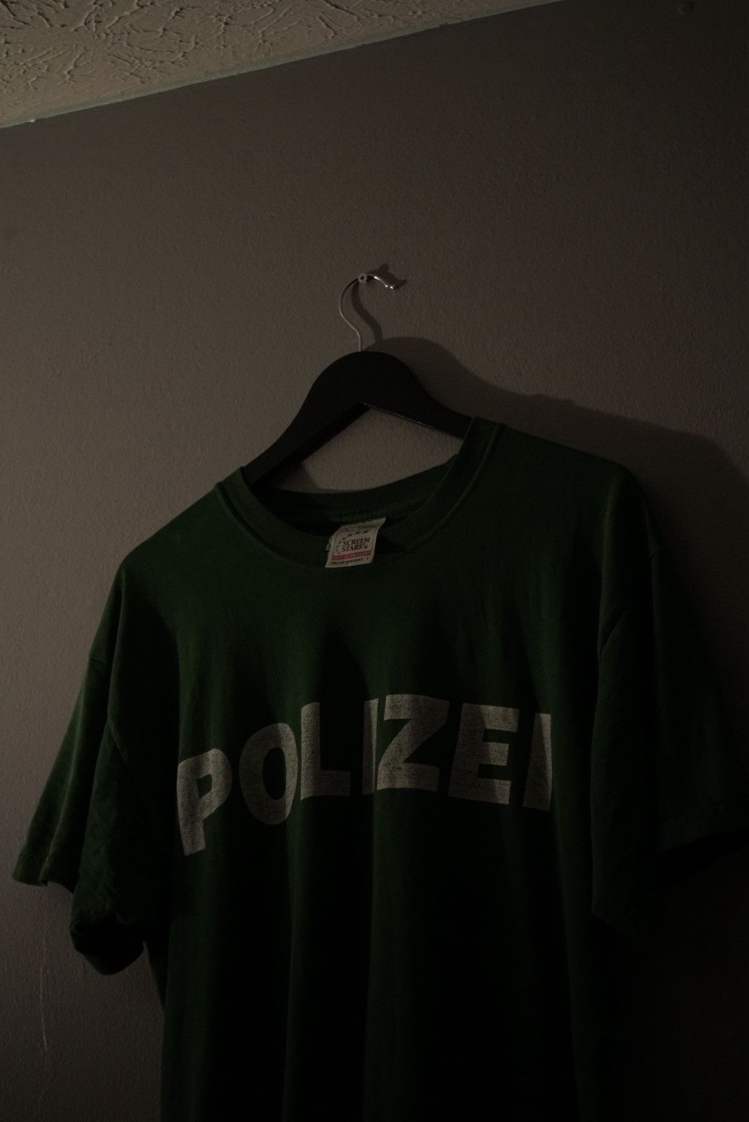 Vintage Vintage POLIZEI tee Size US L / EU 52-54 / 3 - 2 Thumbnail