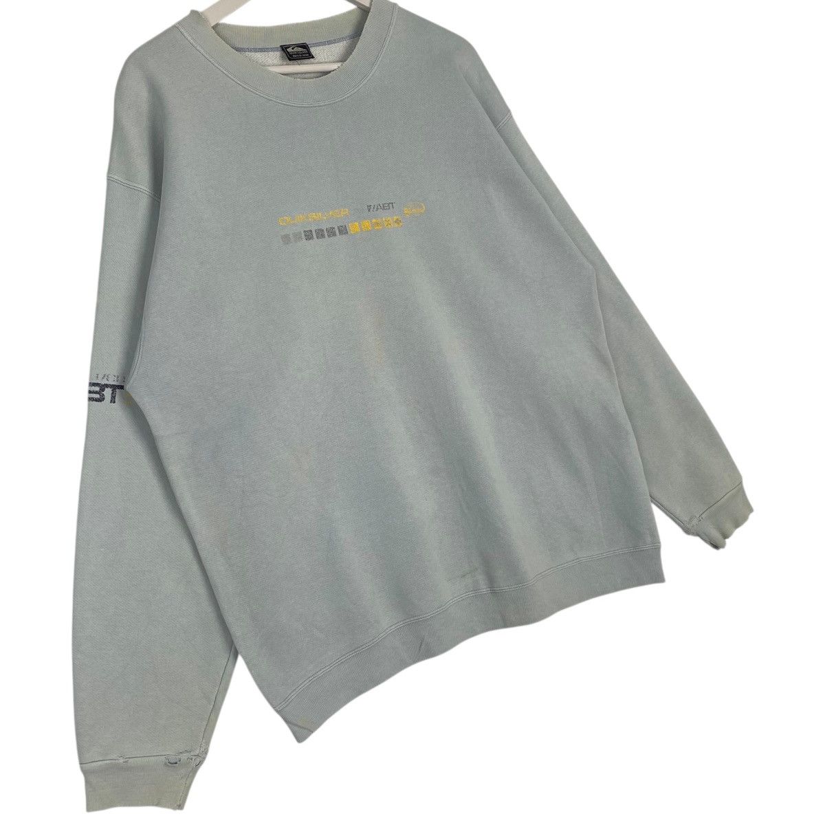Other Vintage 90s Quiksilver Sweatshirt Crewneck Blue Size L Size US L / EU 52-54 / 3 - 3 Thumbnail